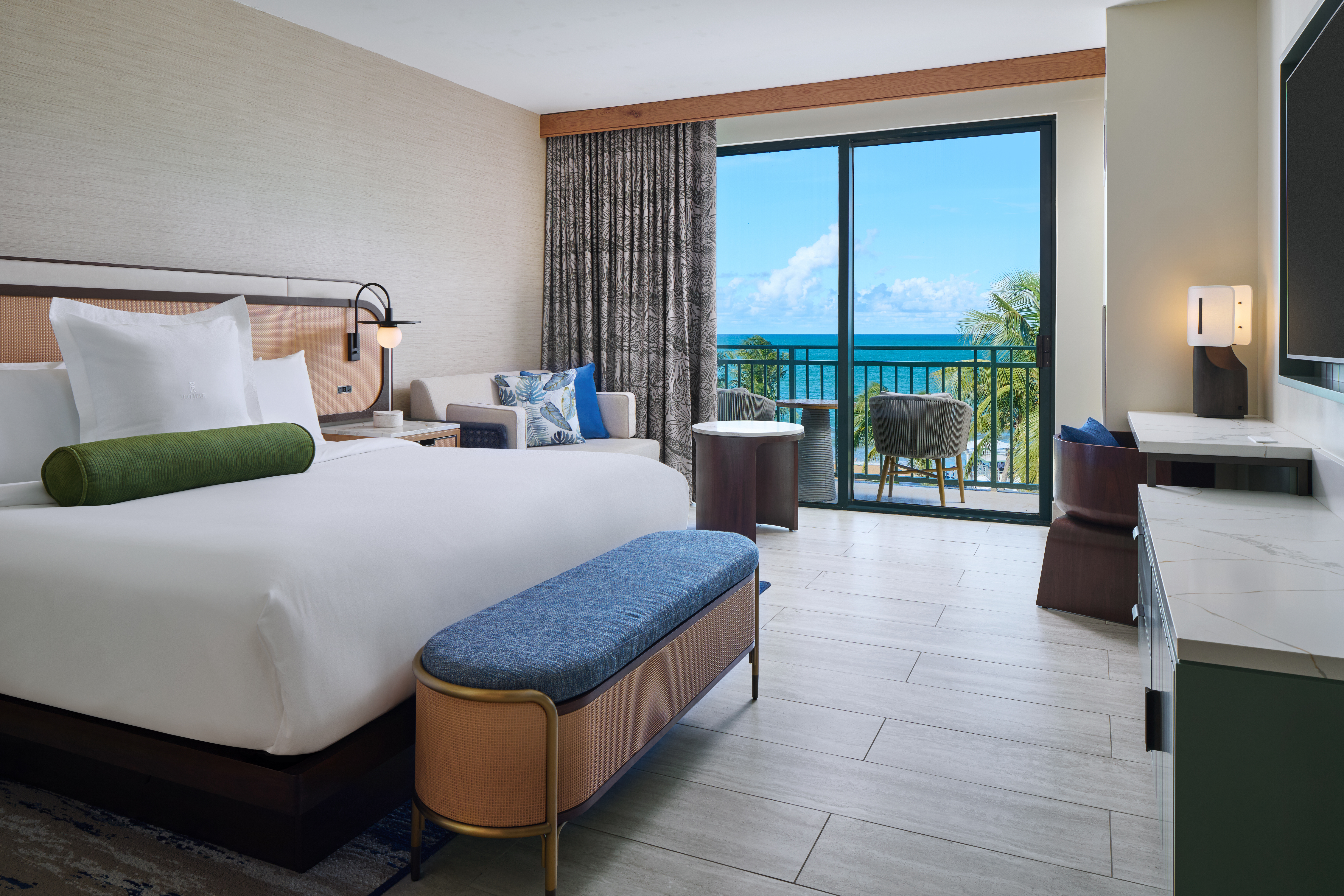 Guest room at the Wyndham Grand Rio Mar Rainforest Beach and Golf Resort in Rio Grande, Other than US/Canada