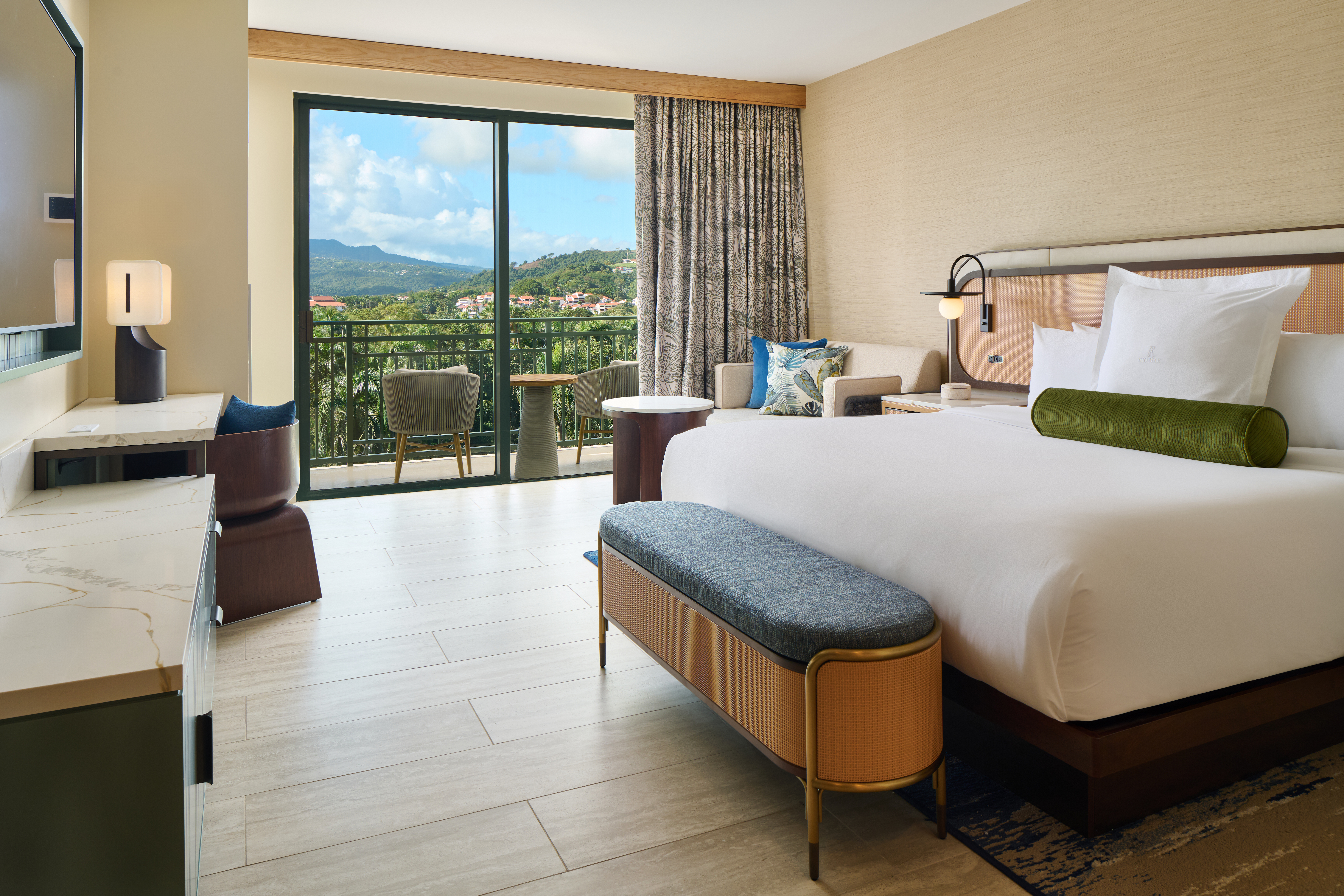 Guest room at the Wyndham Grand Rio Mar Rainforest Beach and Golf Resort in Rio Grande, Other than US/Canada