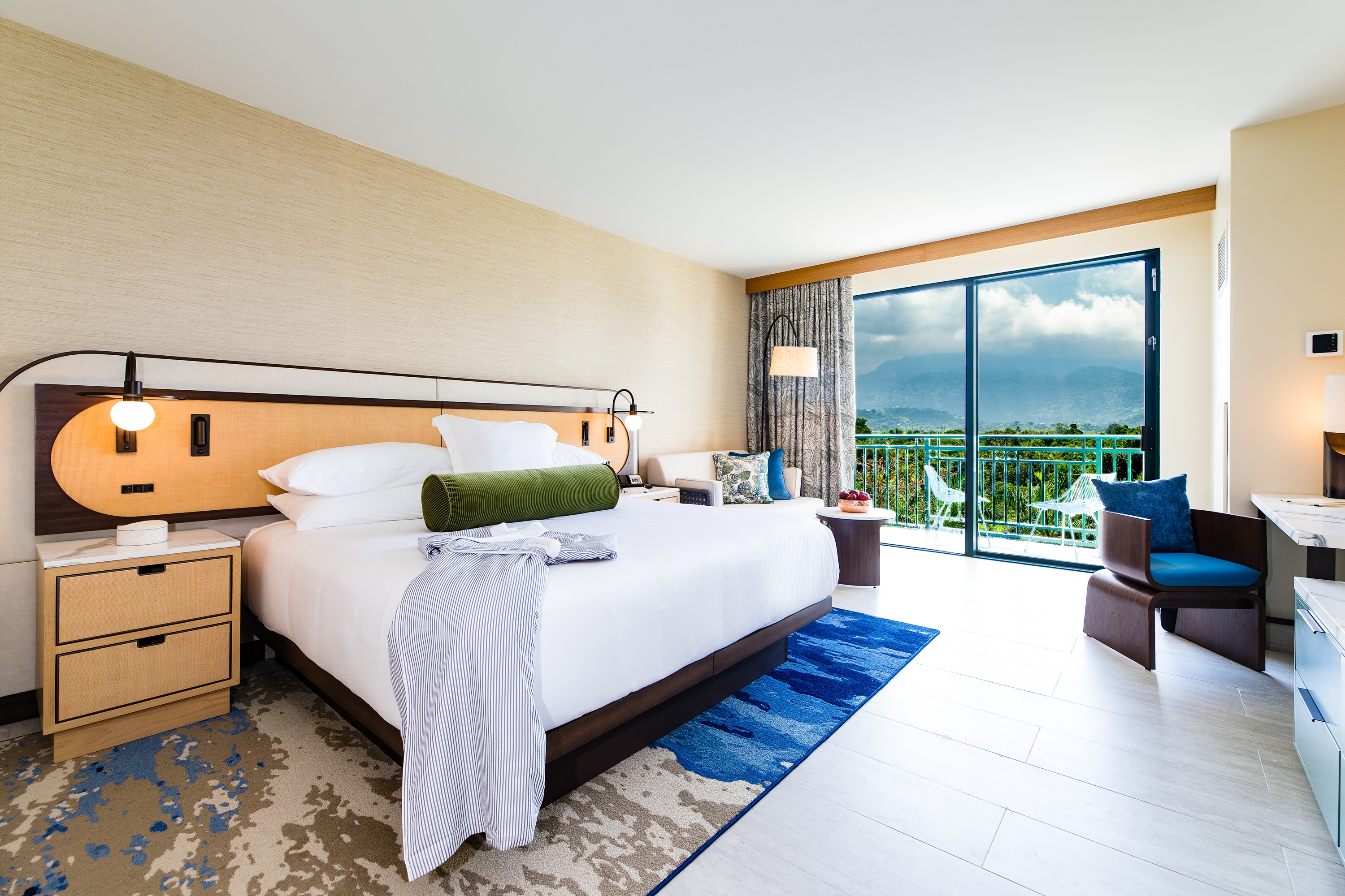 Guest room at the Wyndham Grand Rio Mar Rainforest Beach and Golf Resort in Rio Grande, Other than US/Canada