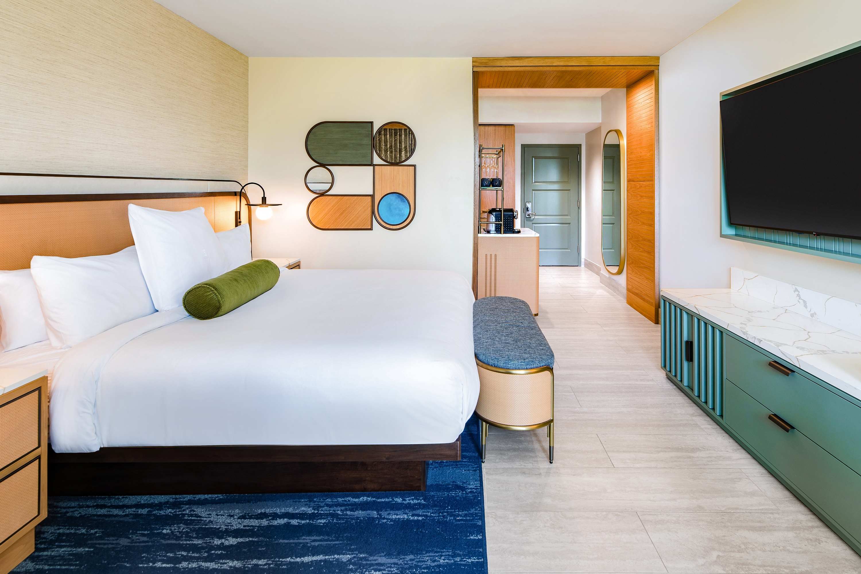 Guest room at the Wyndham Grand Rio Mar Rainforest Beach and Golf Resort in Rio Grande, Other than US/Canada