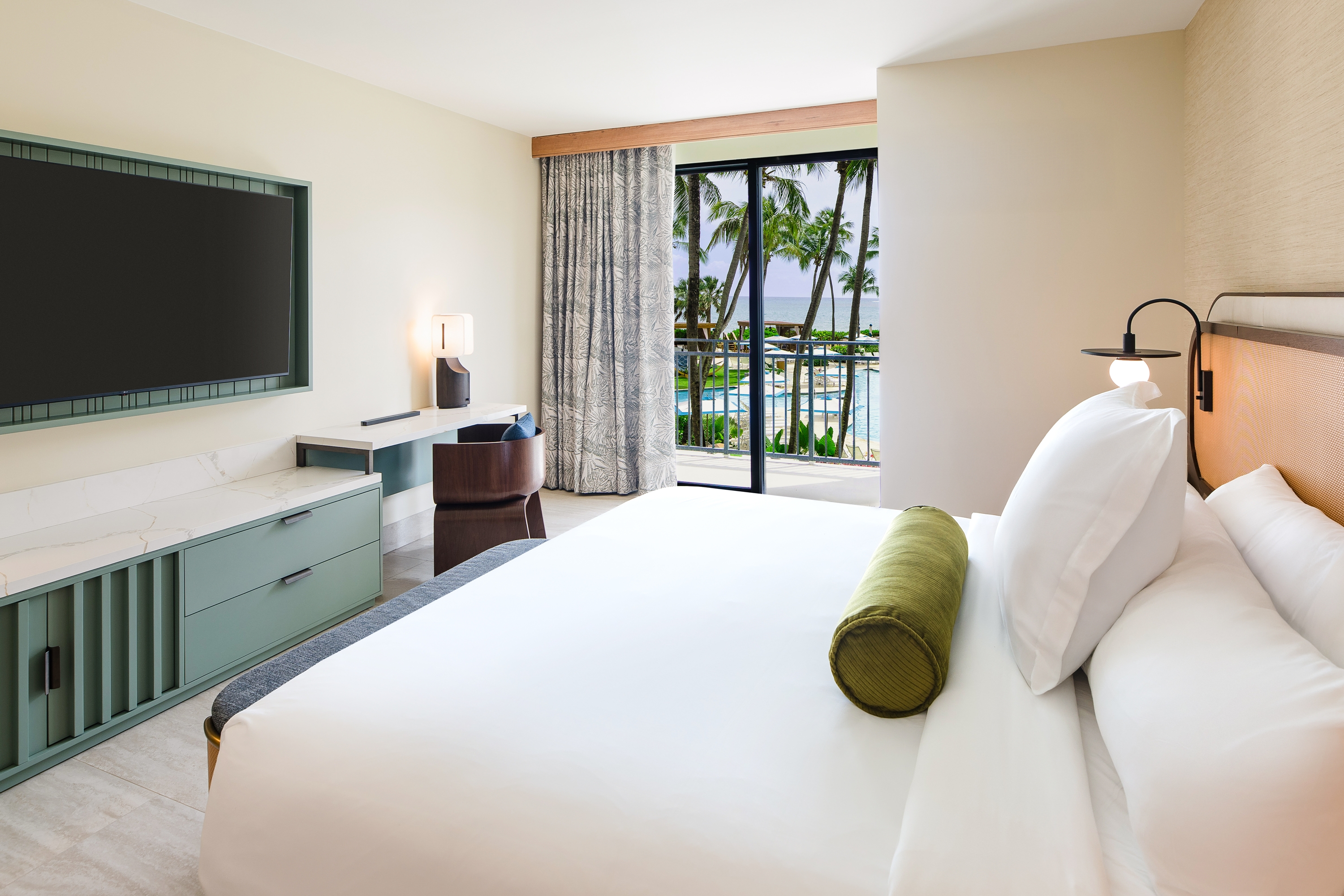Guest room at the Wyndham Grand Rio Mar Rainforest Beach and Golf Resort in Rio Grande, Other than US/Canada