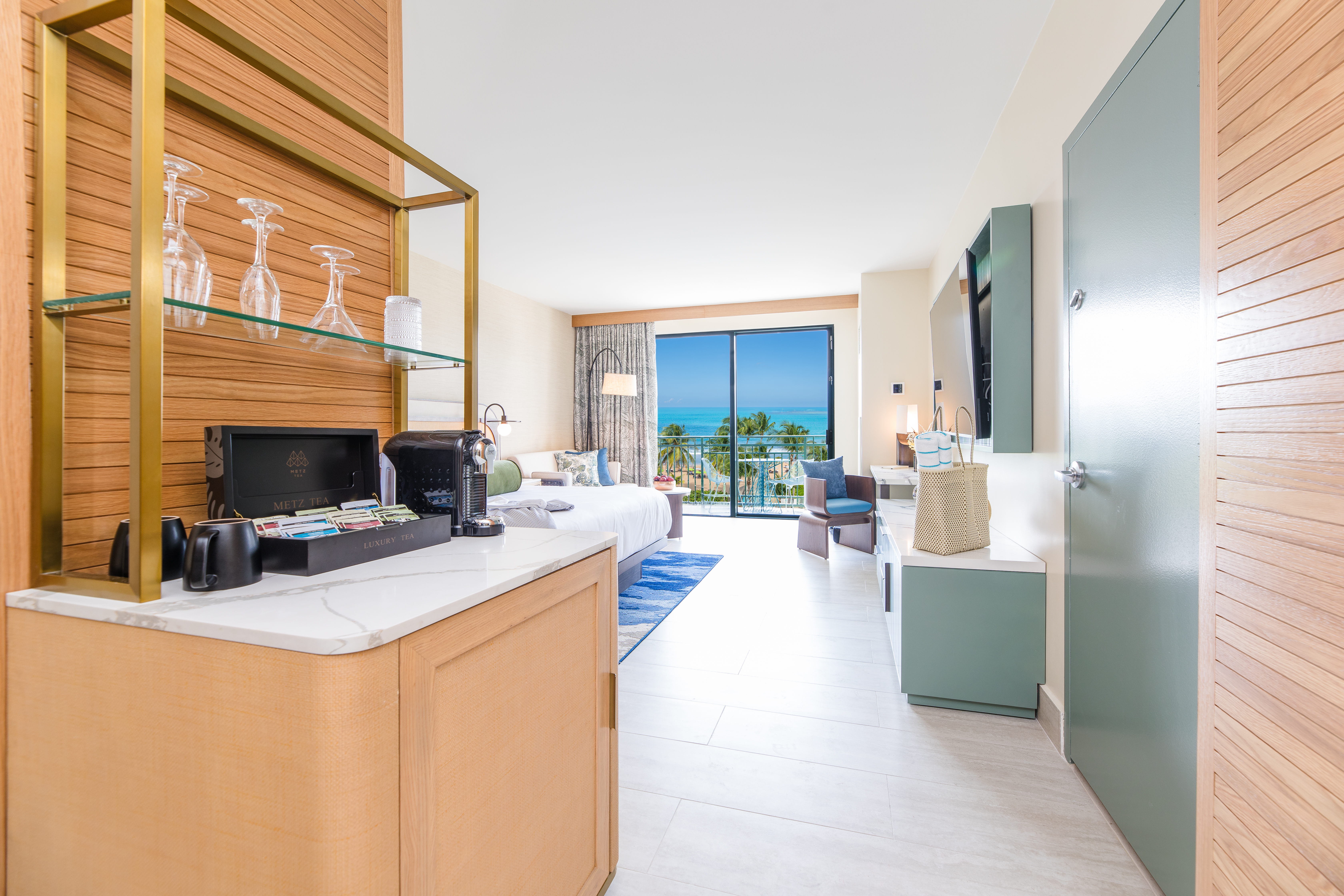 Guest room at the Wyndham Grand Rio Mar Rainforest Beach and Golf Resort in Rio Grande, Other than US/Canada