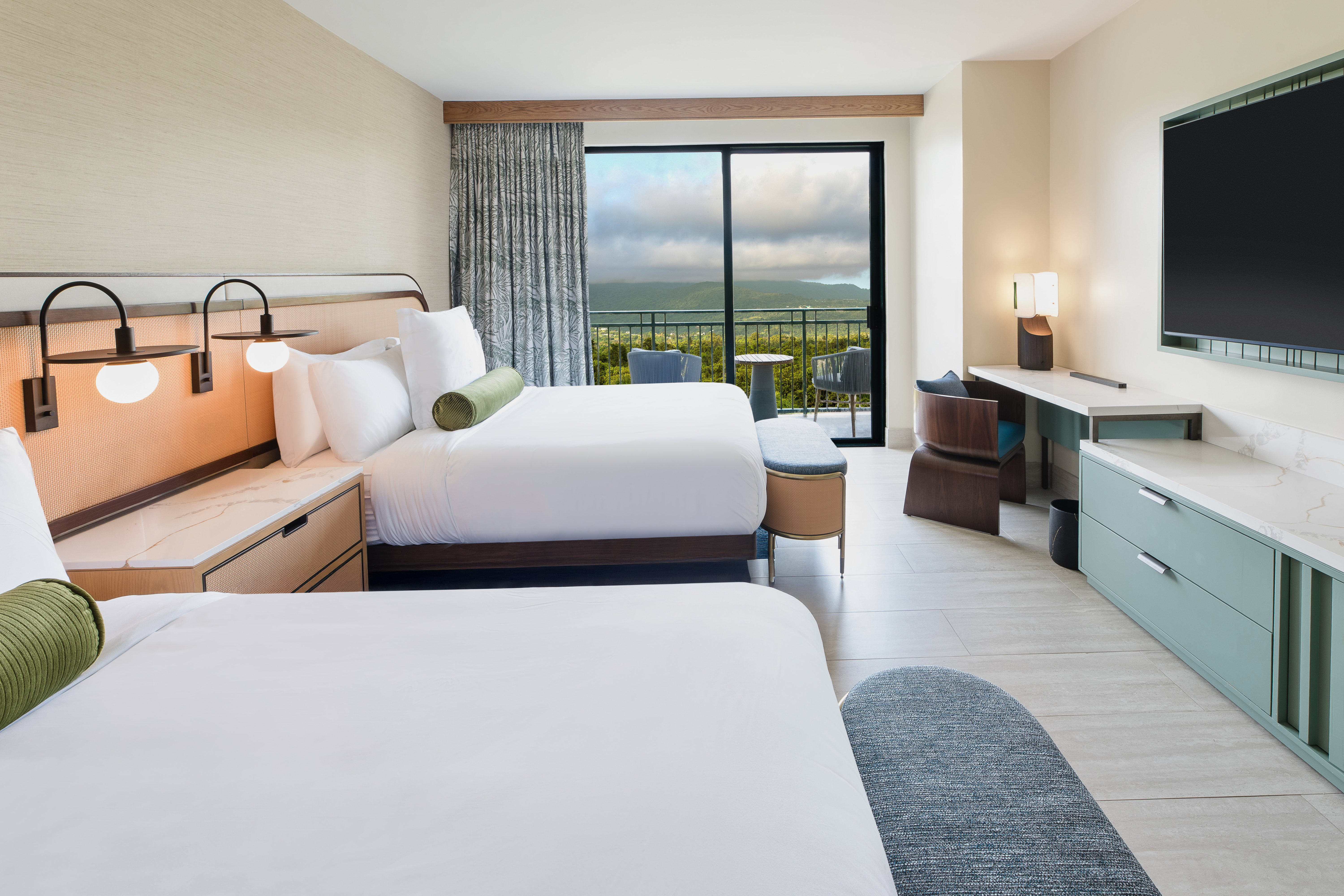 Guest room at the Wyndham Grand Rio Mar Rainforest Beach and Golf Resort in Rio Grande, Other than US/Canada