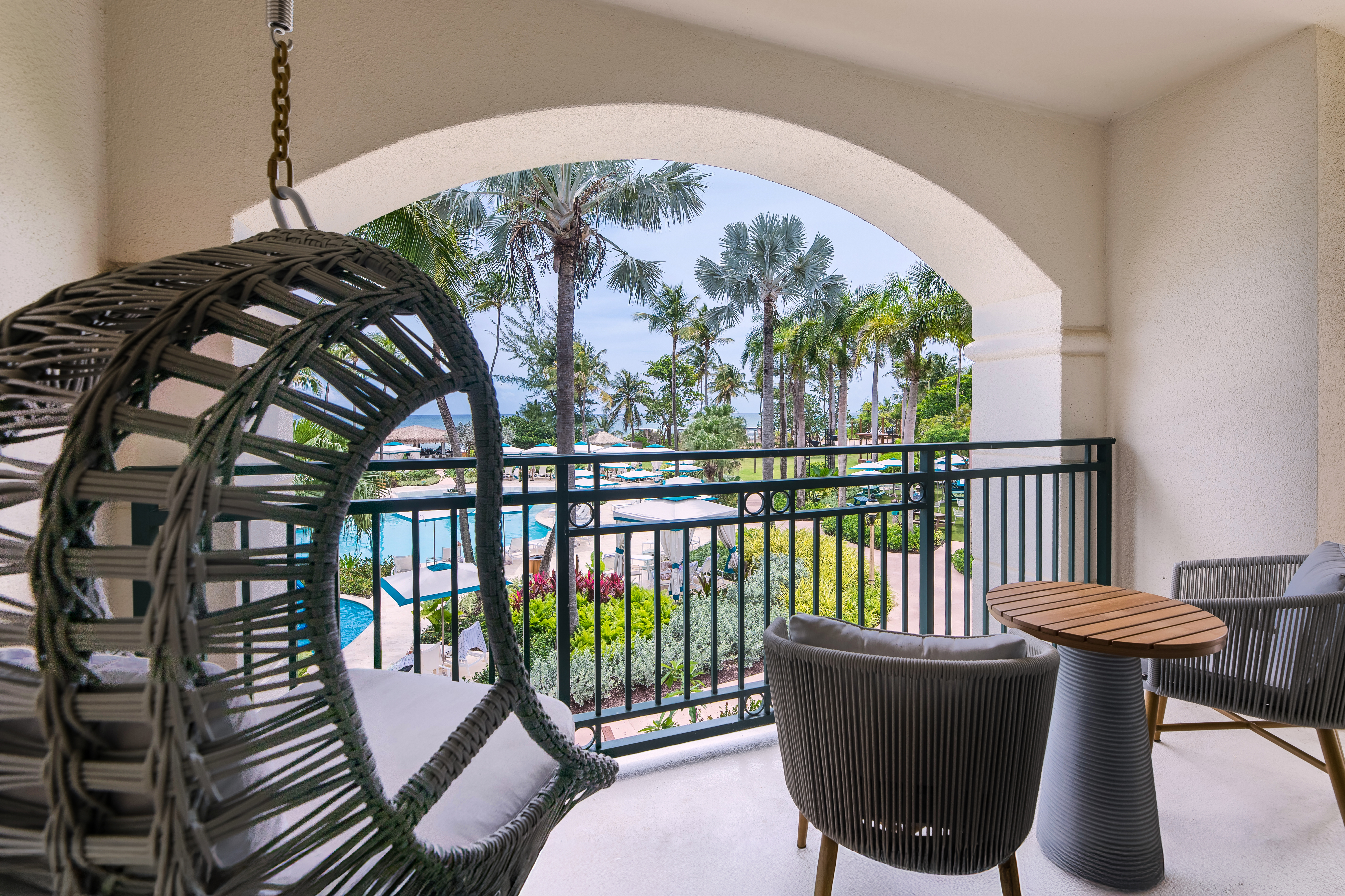 Guest room balcony at Wyndham Grand Rio Mar Rainforest Beach and Golf Resort in Rio Grande, Other than US/Canada