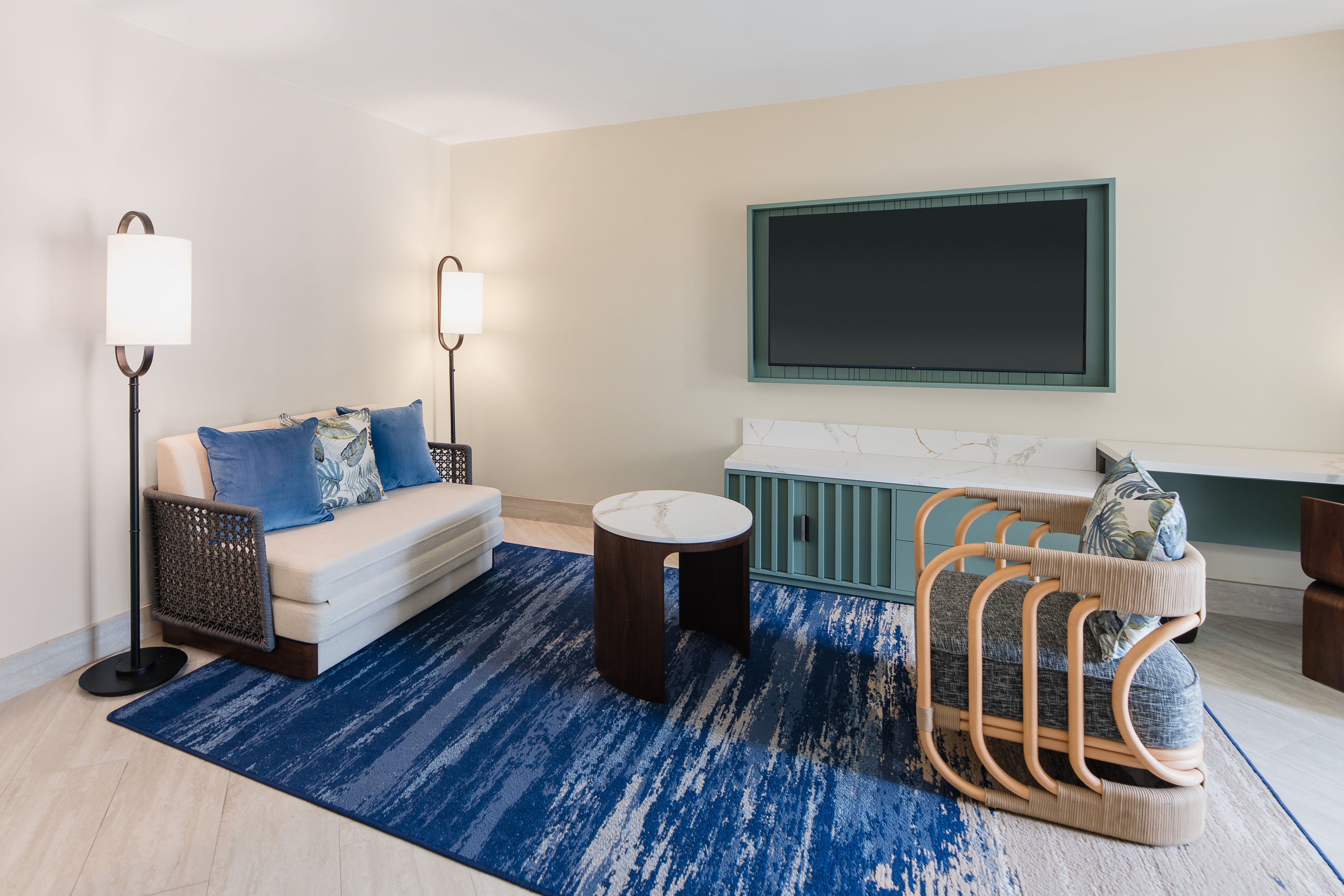 Guest room at the Wyndham Grand Rio Mar Rainforest Beach and Golf Resort in Rio Grande, Other than US/Canada