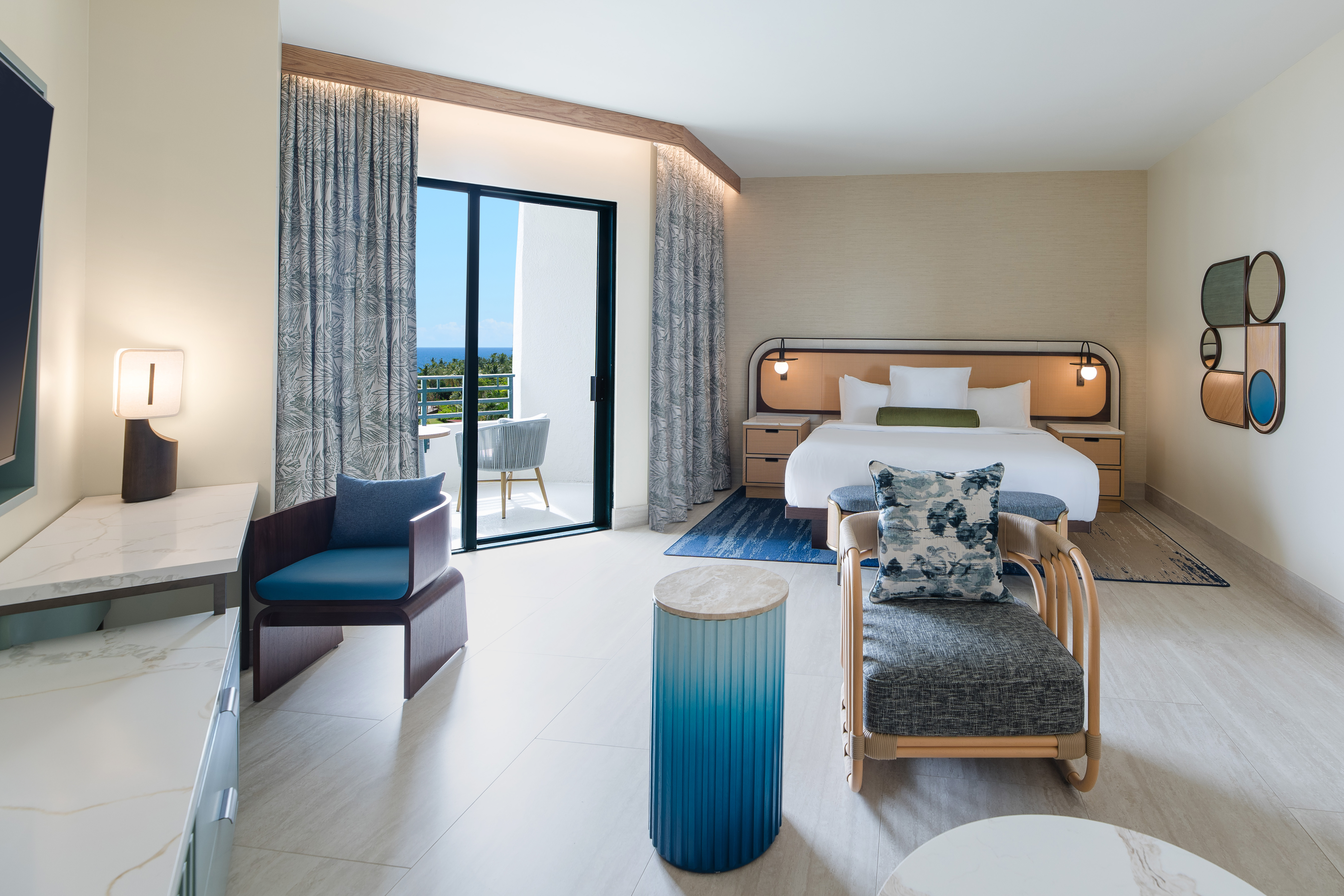 Guest room at the Wyndham Grand Rio Mar Rainforest Beach and Golf Resort in Rio Grande, Other than US/Canada