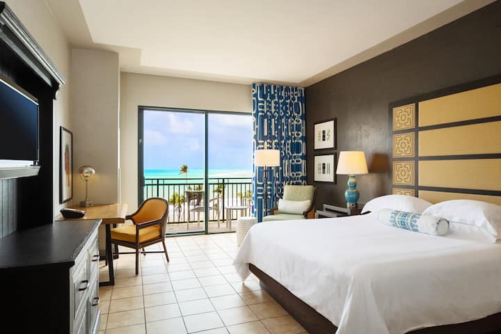 Guest room at the Wyndham Grand Rio Mar Rainforest Beach and Golf Resort in Rio Grande, Other than US/Canada