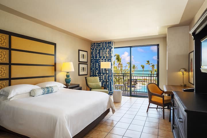 Guest room at the Wyndham Grand Rio Mar Rainforest Beach and Golf Resort in Rio Grande, Other than US/Canada