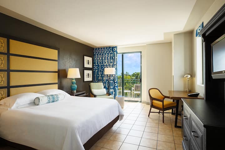Guest room at the Wyndham Grand Rio Mar Rainforest Beach and Golf Resort in Rio Grande, Other than US/Canada
