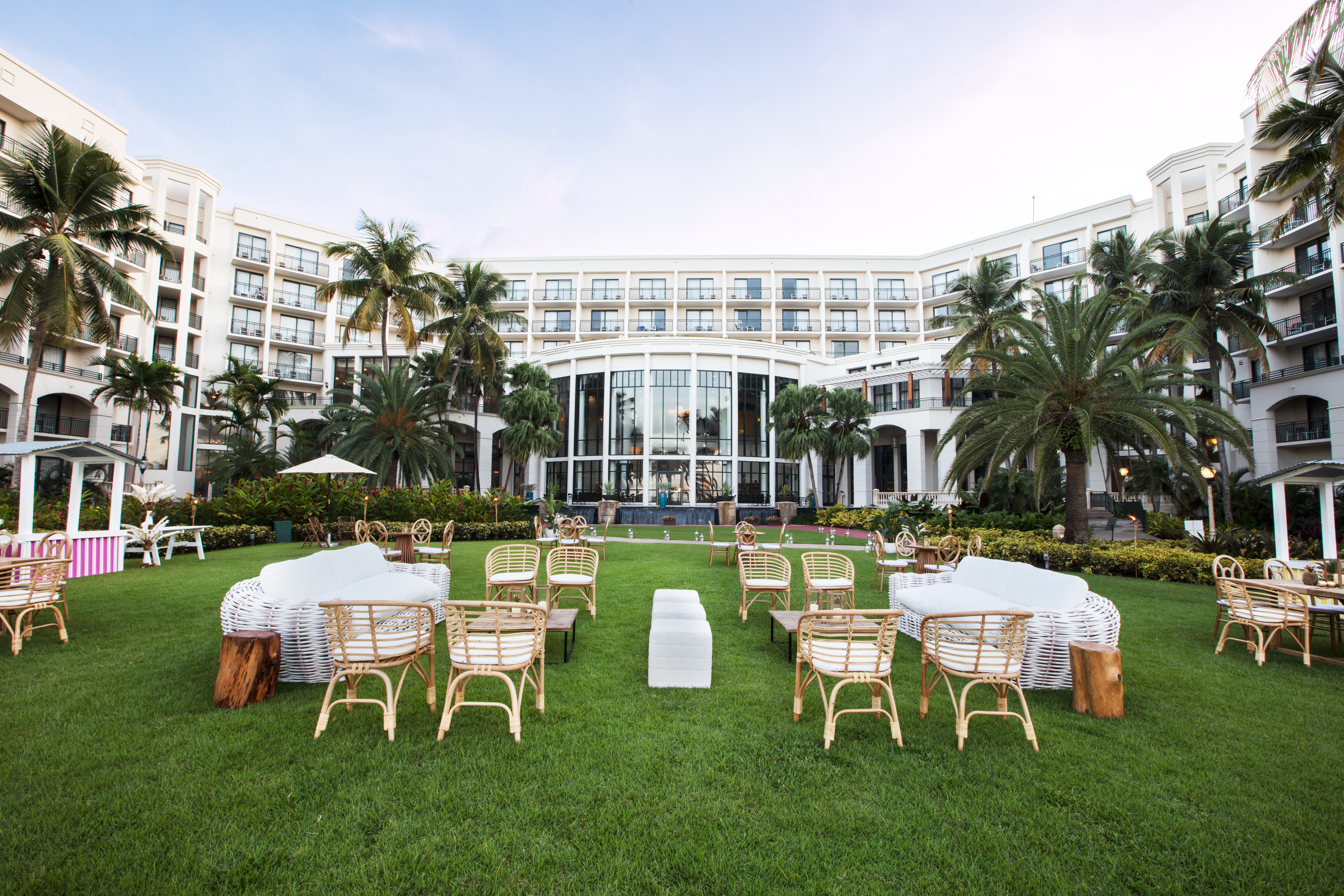 Exterior meeting facilities at Wyndham Grand Rio Mar Rainforest Beach and Golf Resort in Rio Grande, Other than US/Canada