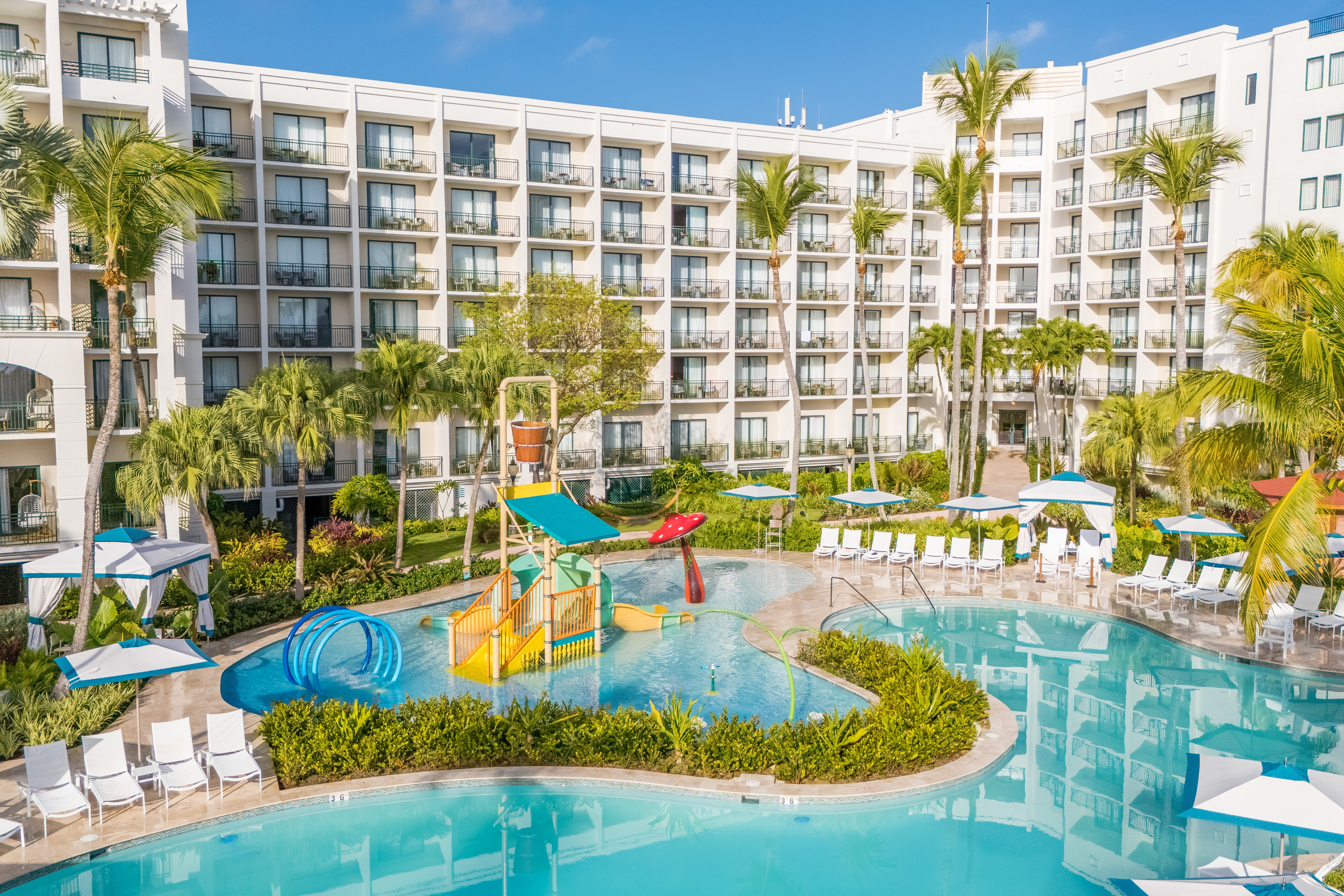 Pool at the Wyndham Grand Rio Mar Rainforest Beach and Golf Resort in Rio Grande, Other than US/Canada