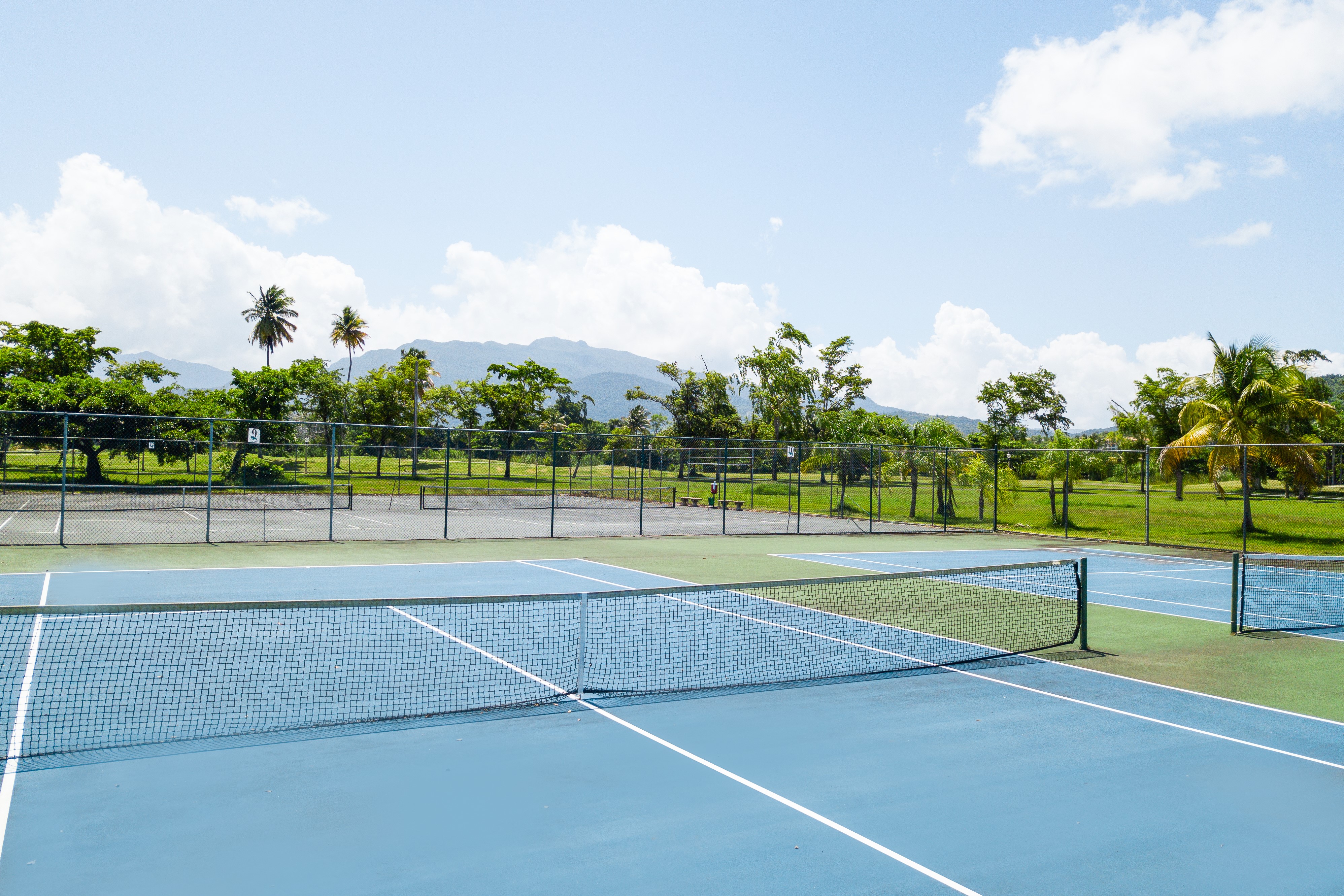 Tennis at Wyndham Grand Rio Mar Rainforest Beach and Golf Resort in Rio Grande, Other than US/Canada