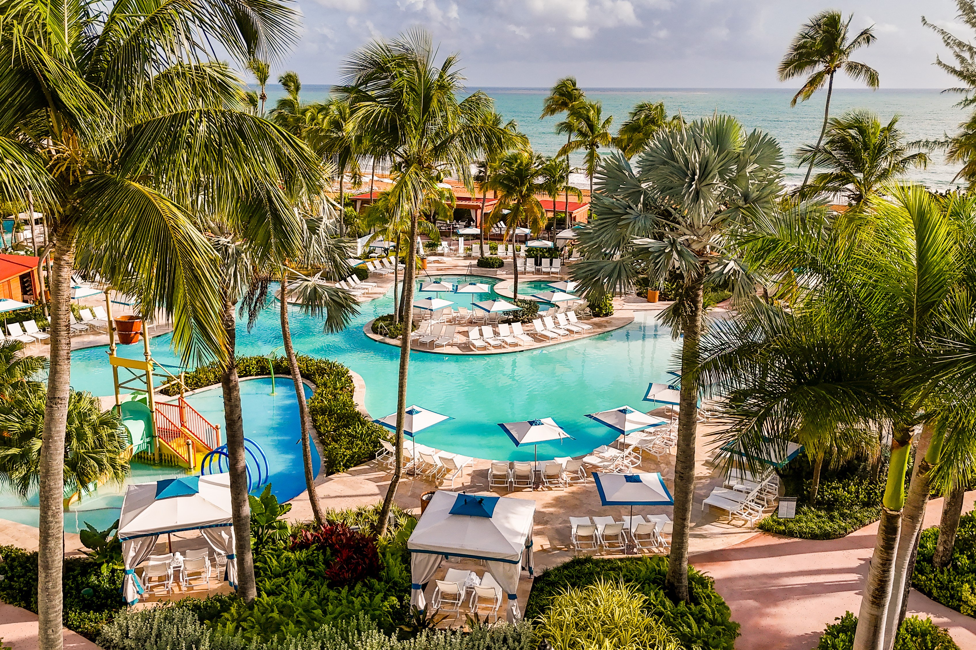 Pool at the Wyndham Grand Rio Mar Rainforest Beach and Golf Resort in Rio Grande, Other than US/Canada