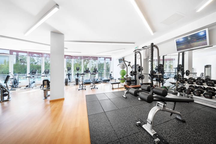 Fitness room at Wyndham Grand Algarve in Algarve, Other than US/Canada