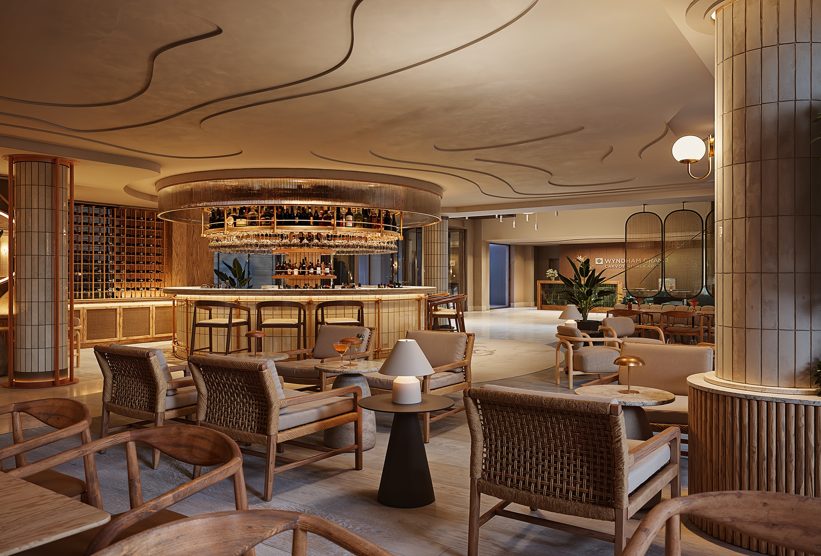 Bar at Wyndham Grand Carvoeiro Algarve in Carvoeiro, Other than US/Canada