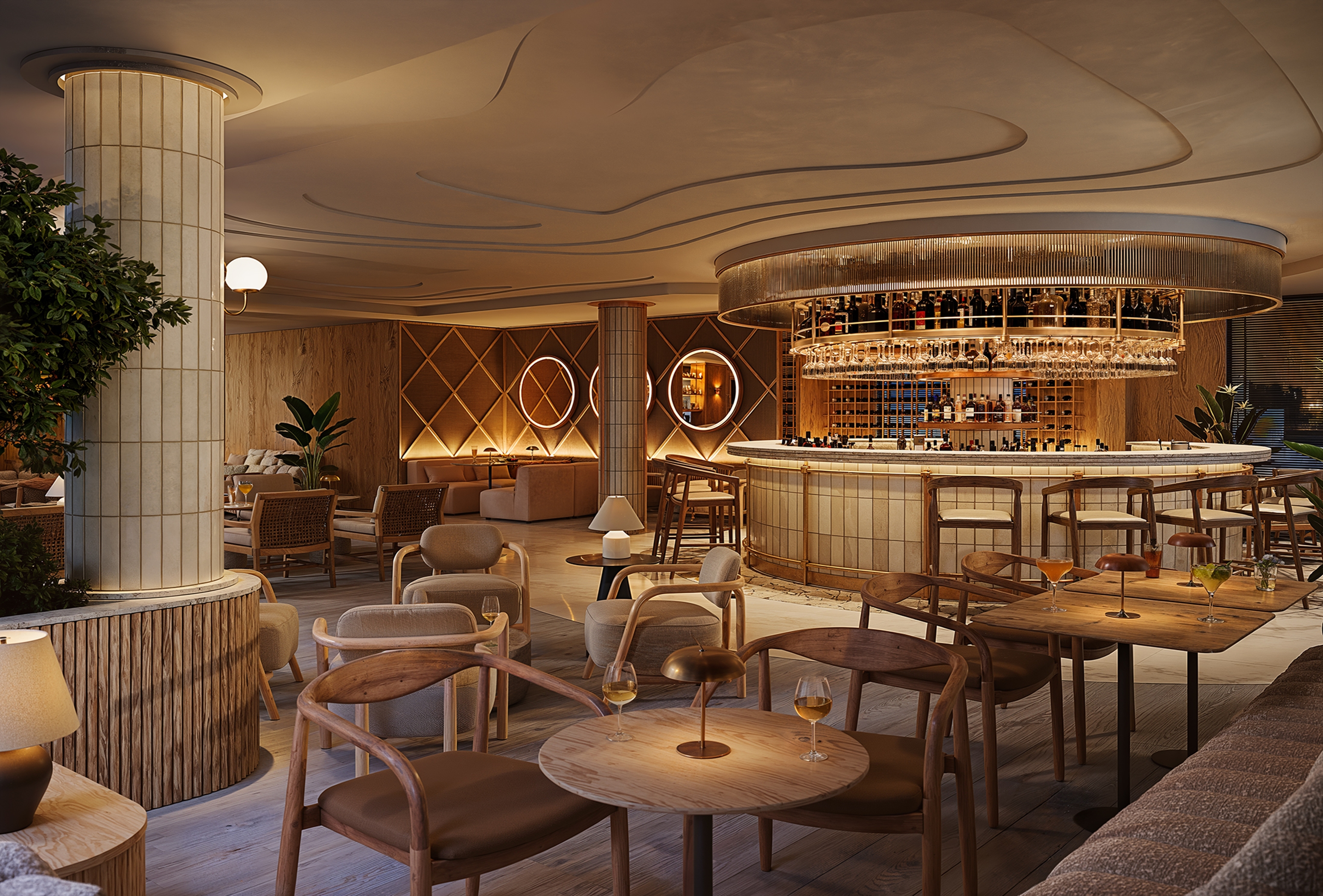 Bar at Wyndham Grand Carvoeiro Algarve in Carvoeiro, Other than US/Canada