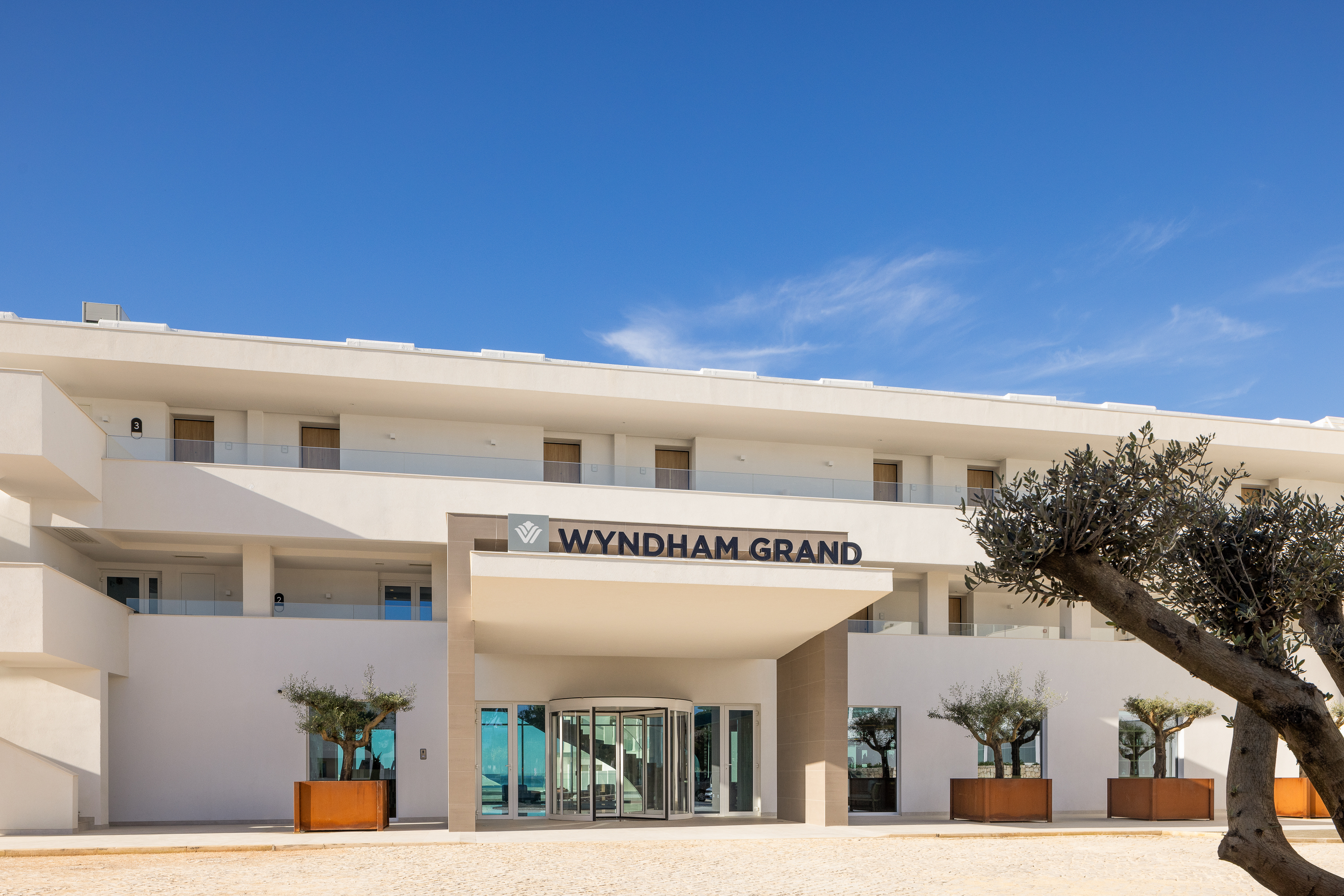 Exterior of Wyndham Grand Carvoeiro Algarve hotel in Carvoeiro, Other than US/Canada