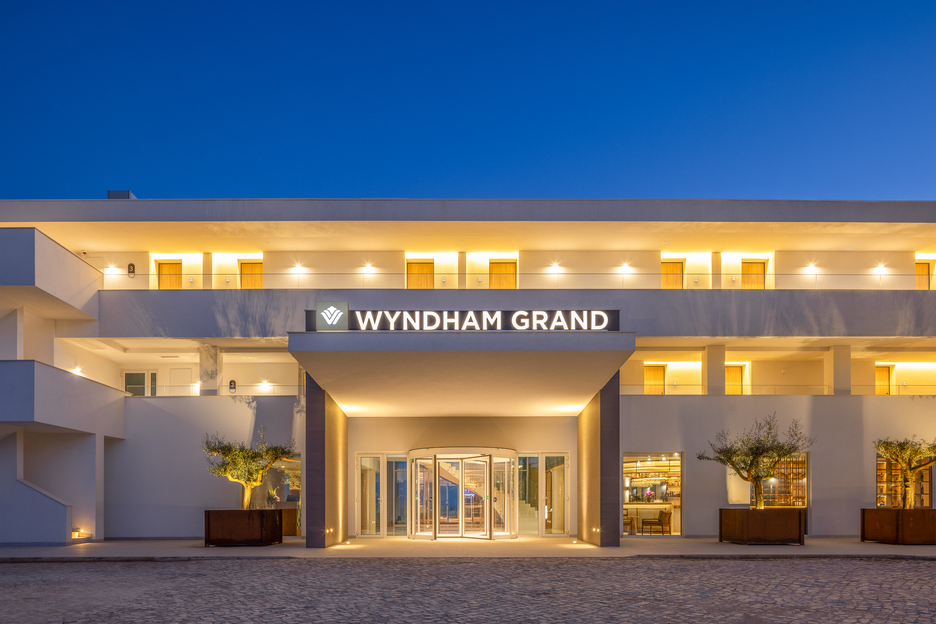 Exterior of Wyndham Grand Carvoeiro Algarve hotel in Carvoeiro, Other than US/Canada
