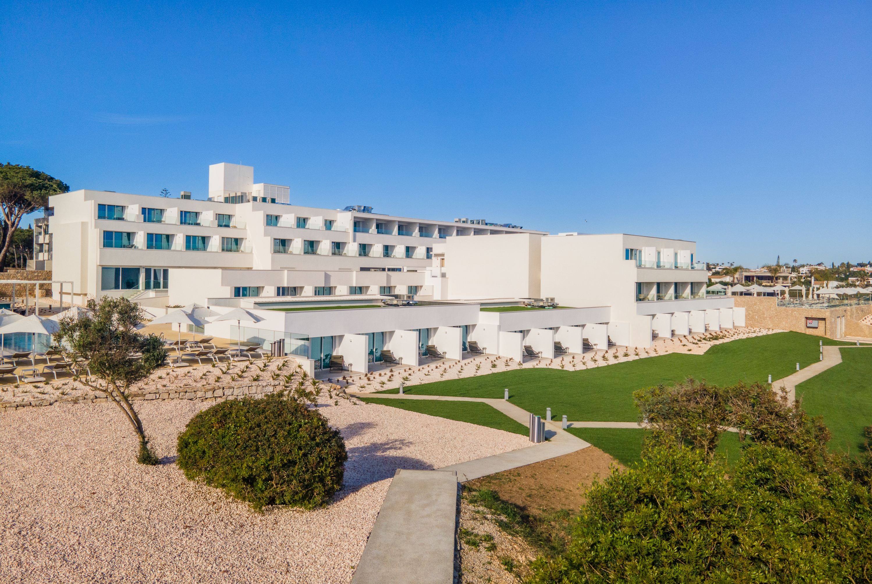Exterior of Wyndham Grand Carvoeiro Algarve hotel in Carvoeiro, Other than US/Canada