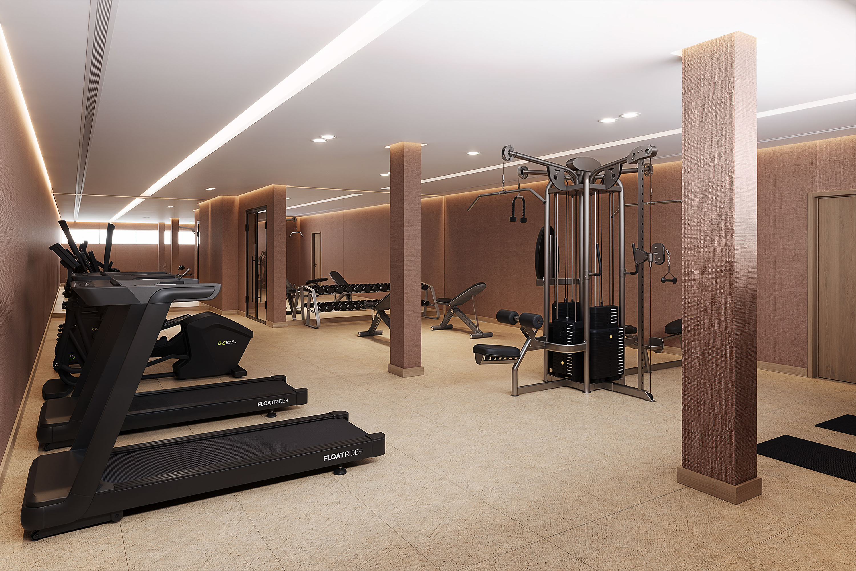 Fitness room at Wyndham Grand Carvoeiro Algarve in Carvoeiro, Other than US/Canada