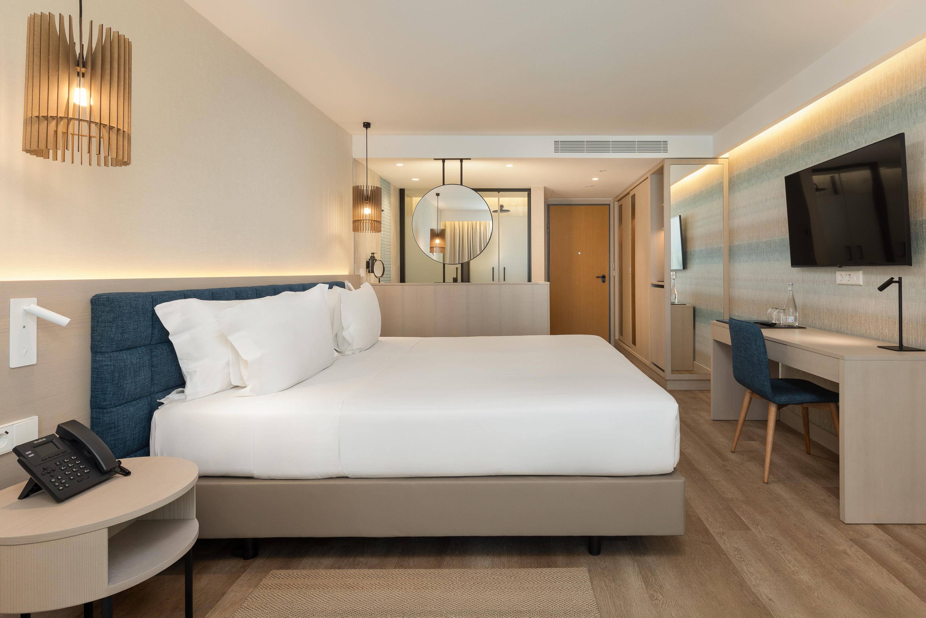 Guest room at the Wyndham Grand Carvoeiro Algarve in Carvoeiro, Other than US/Canada
