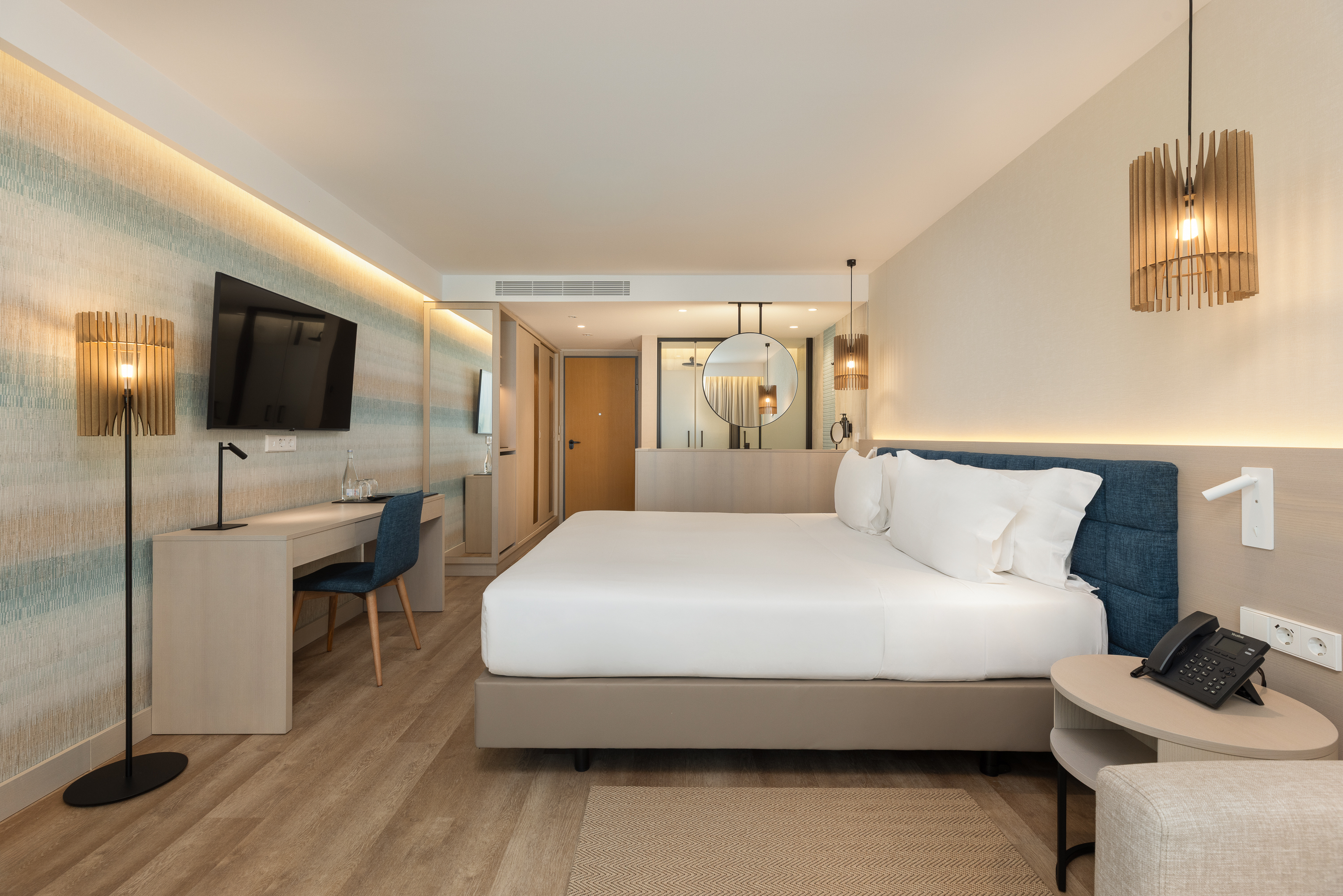 Guest room at the Wyndham Grand Carvoeiro Algarve in Carvoeiro, Other than US/Canada