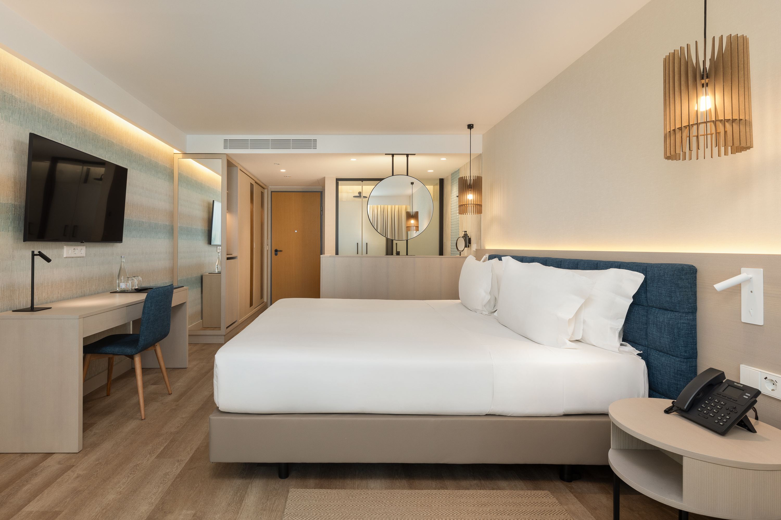 Guest room at the Wyndham Grand Carvoeiro Algarve in Carvoeiro, Other than US/Canada