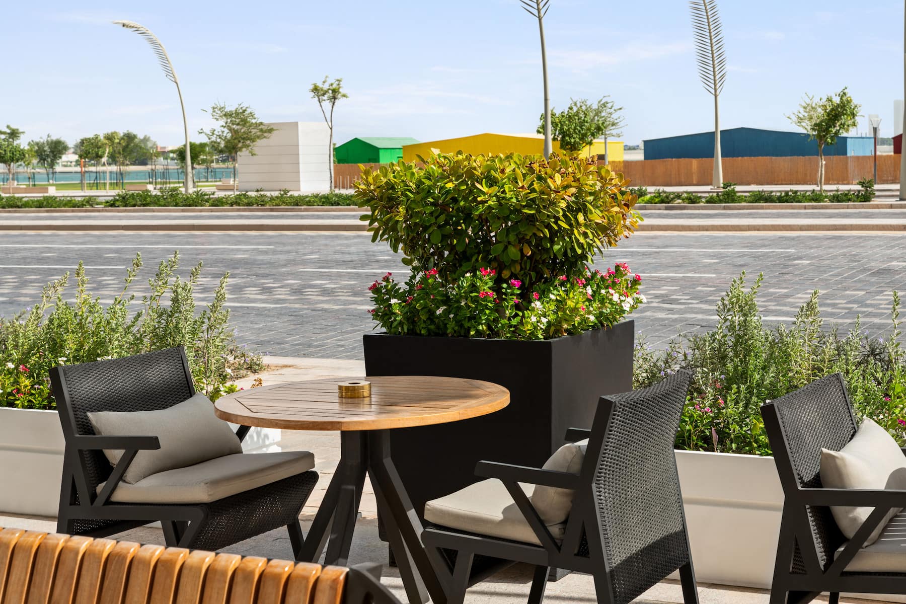 Wyndham Grand Doha West Bay Beach cafe in Doha, Other than US/Canada