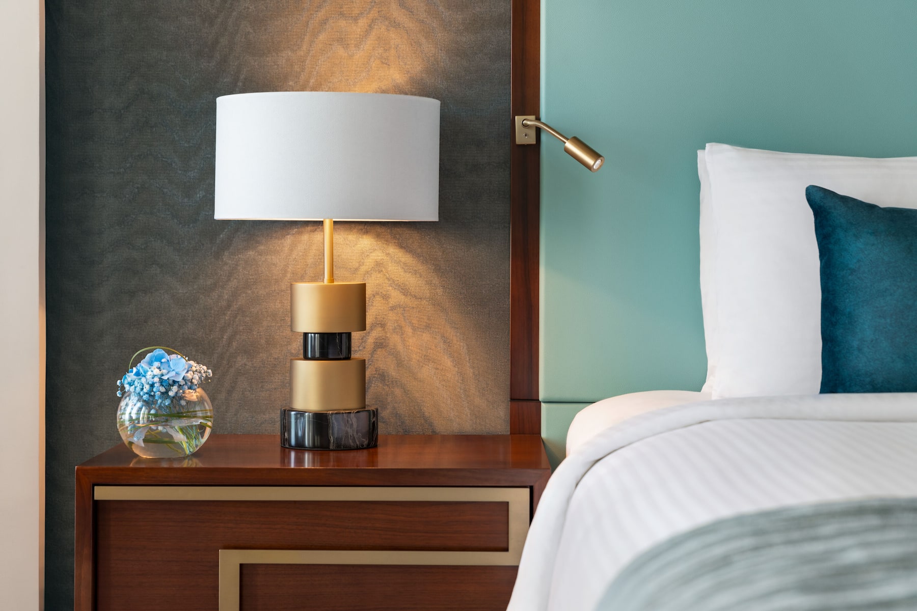 Guest room at the Wyndham Grand Doha West Bay Beach in Doha, Other than US/Canada