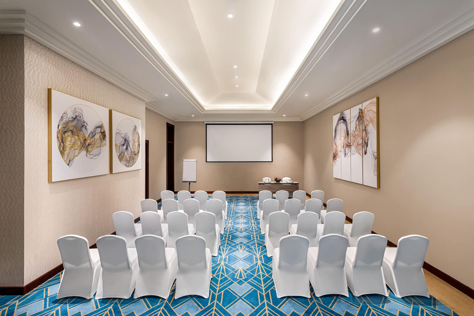 Theatre meeting room at Wyndham Grand Doha West Bay Beach in Doha, Other than US/Canada