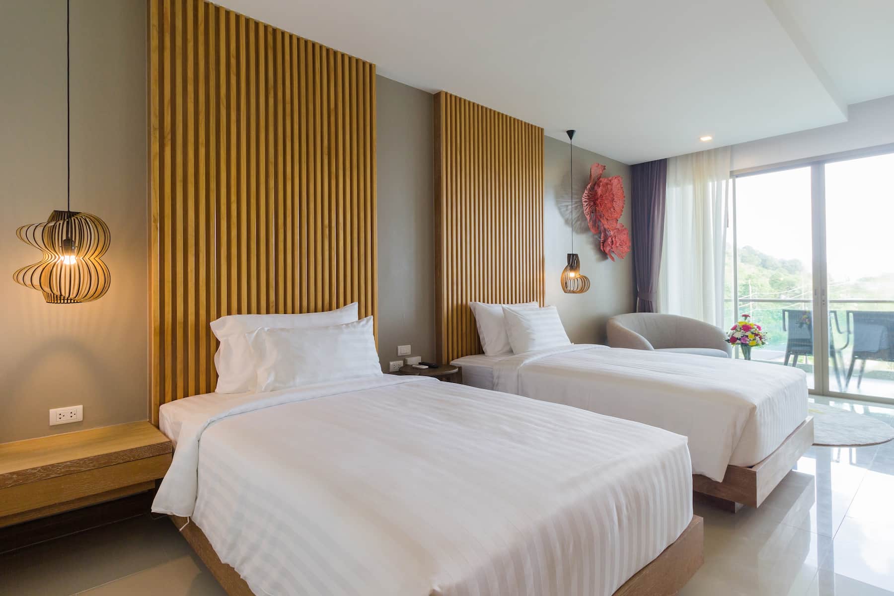 Guest room at the Wyndham Grand Phuket Kalim Bay in Phuket, Other than US/Canada