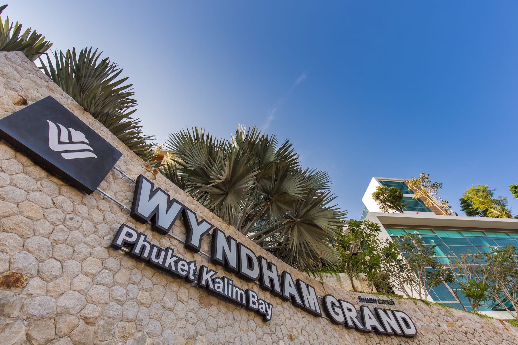 Exterior of Wyndham Grand Phuket Kalim Bay hotel in Phuket, Other than US/Canada
