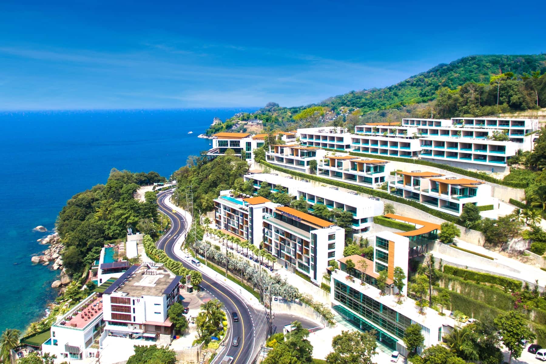 Exterior of Wyndham Grand Phuket Kalim Bay hotel in Phuket, Other than US/Canada