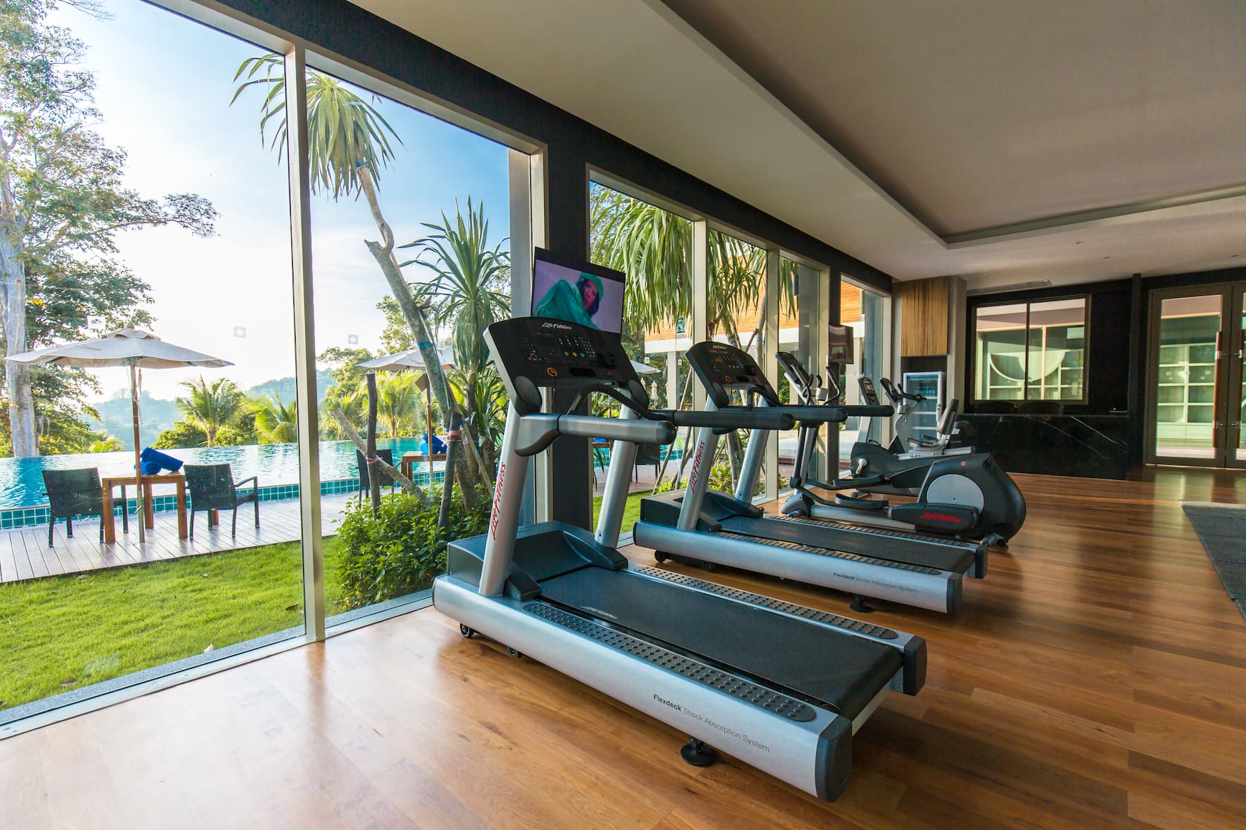 Fitness room at Wyndham Grand Phuket Kalim Bay in Phuket, Other than US/Canada