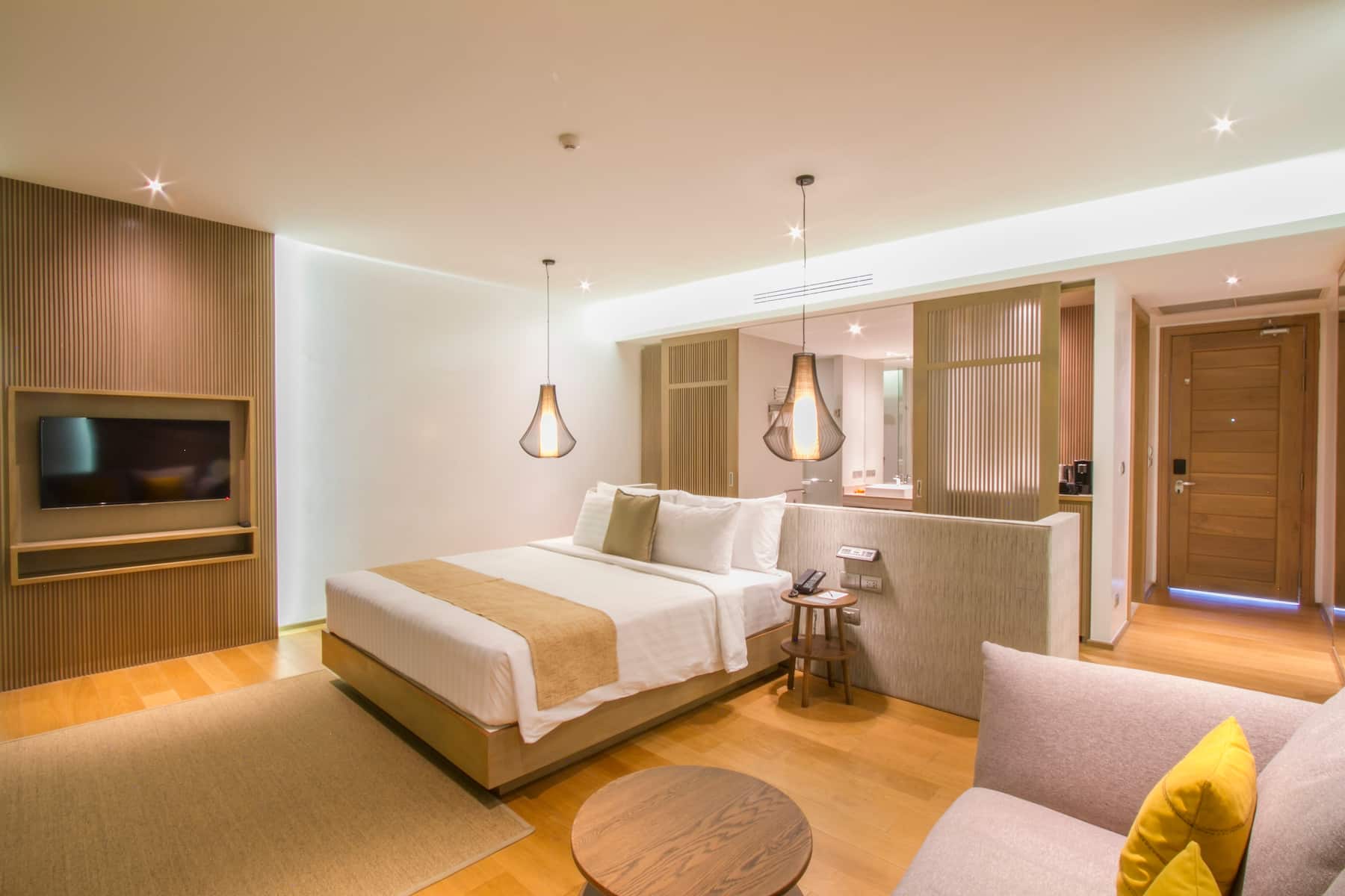 Guest room at the Wyndham Grand Phuket Kalim Bay in Phuket, Other than US/Canada