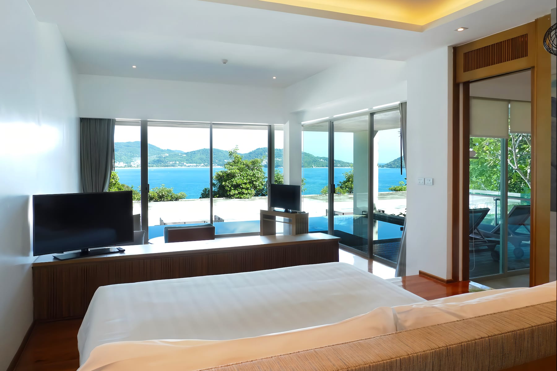 Guest room at the Wyndham Grand Phuket Kalim Bay in Phuket, Other than US/Canada