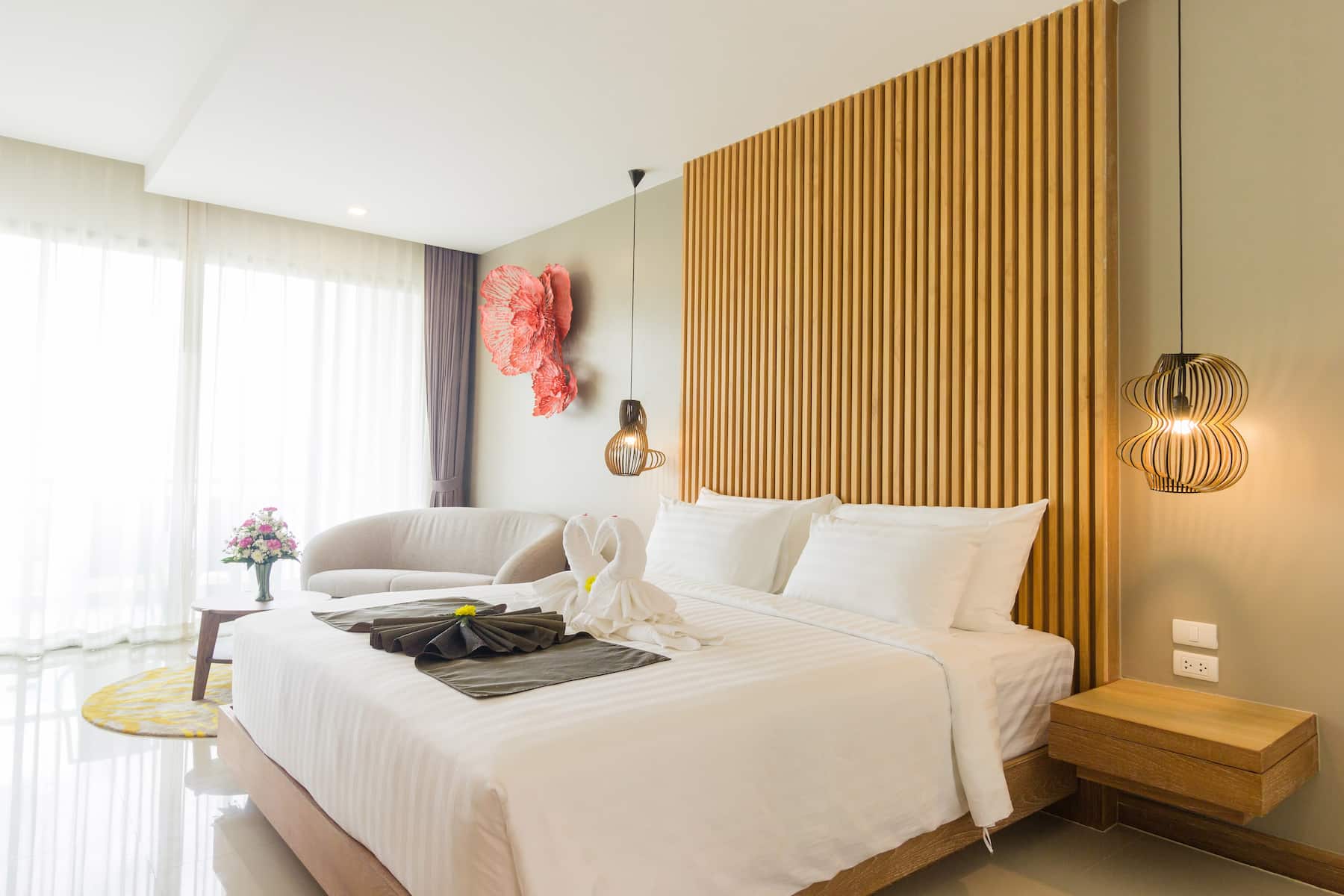 Guest room at the Wyndham Grand Phuket Kalim Bay in Phuket, Other than US/Canada