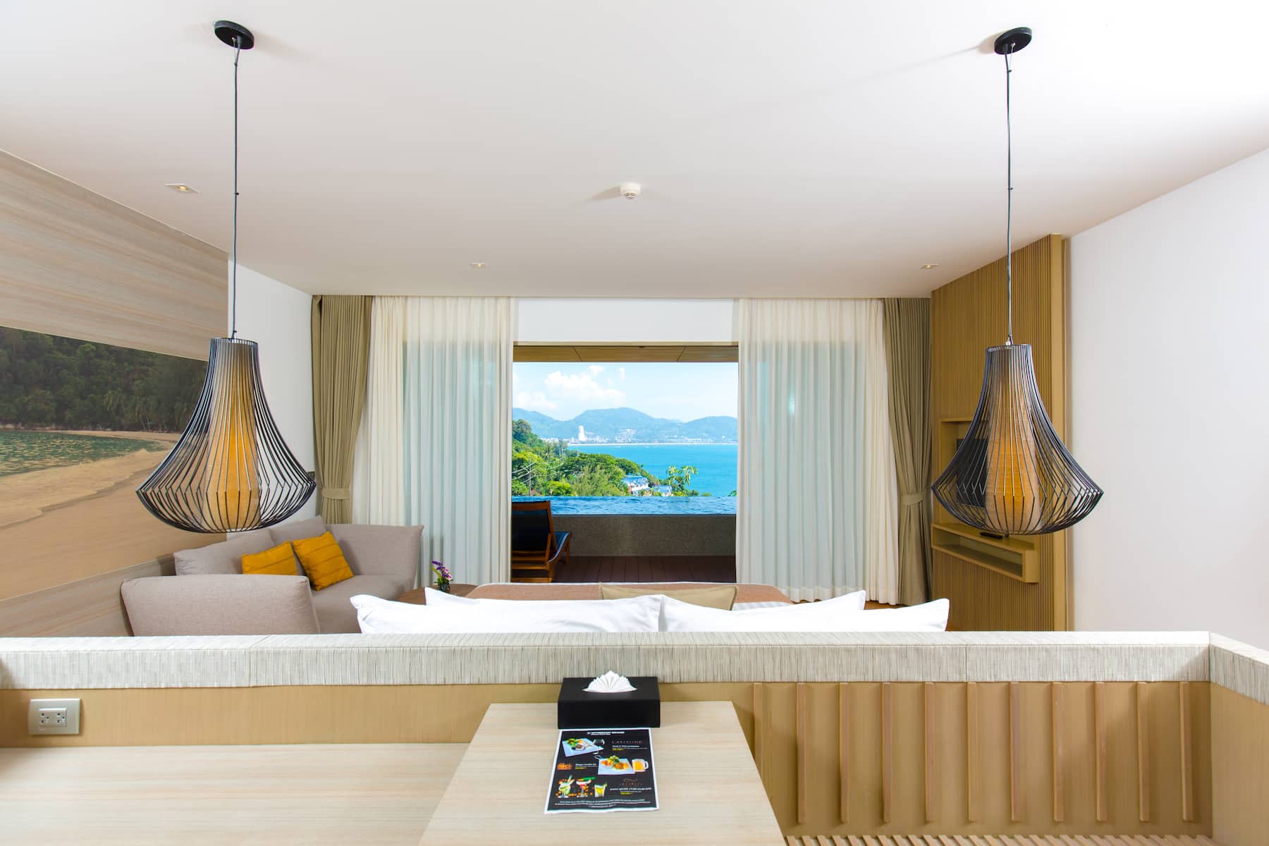 Guest room at the Wyndham Grand Phuket Kalim Bay in Phuket, Other than US/Canada