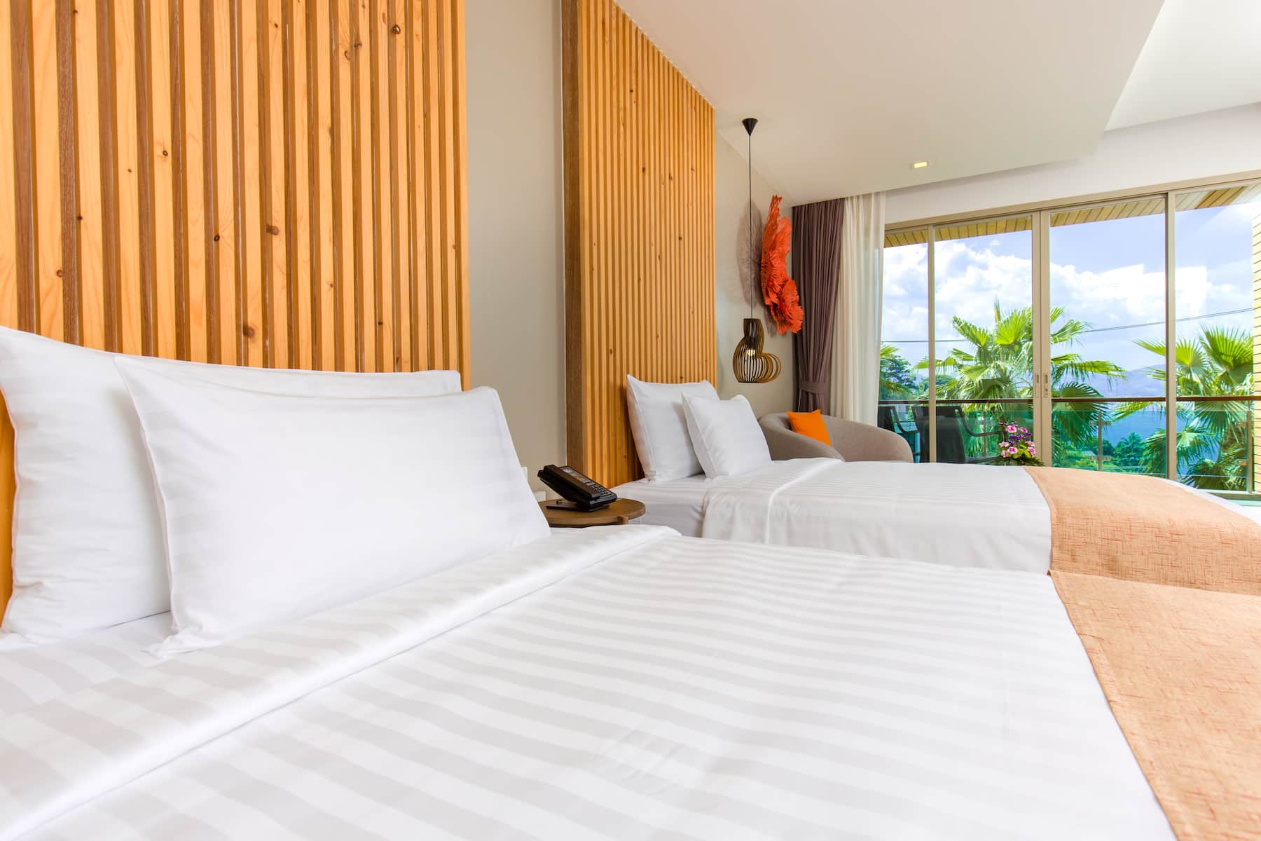 Guest room at the Wyndham Grand Phuket Kalim Bay in Phuket, Other than US/Canada