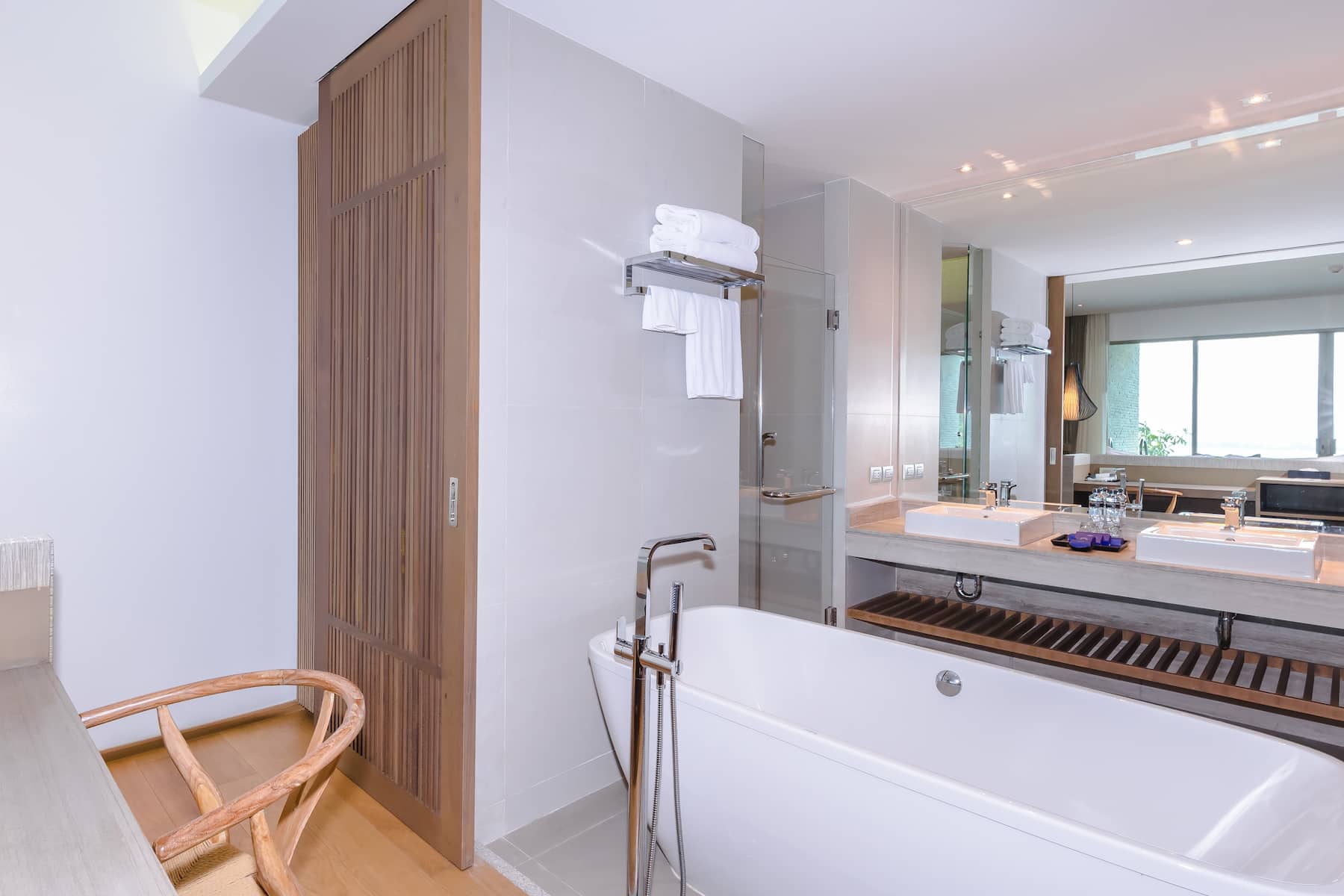 Guest room at the Wyndham Grand Phuket Kalim Bay in Phuket, Other than US/Canada