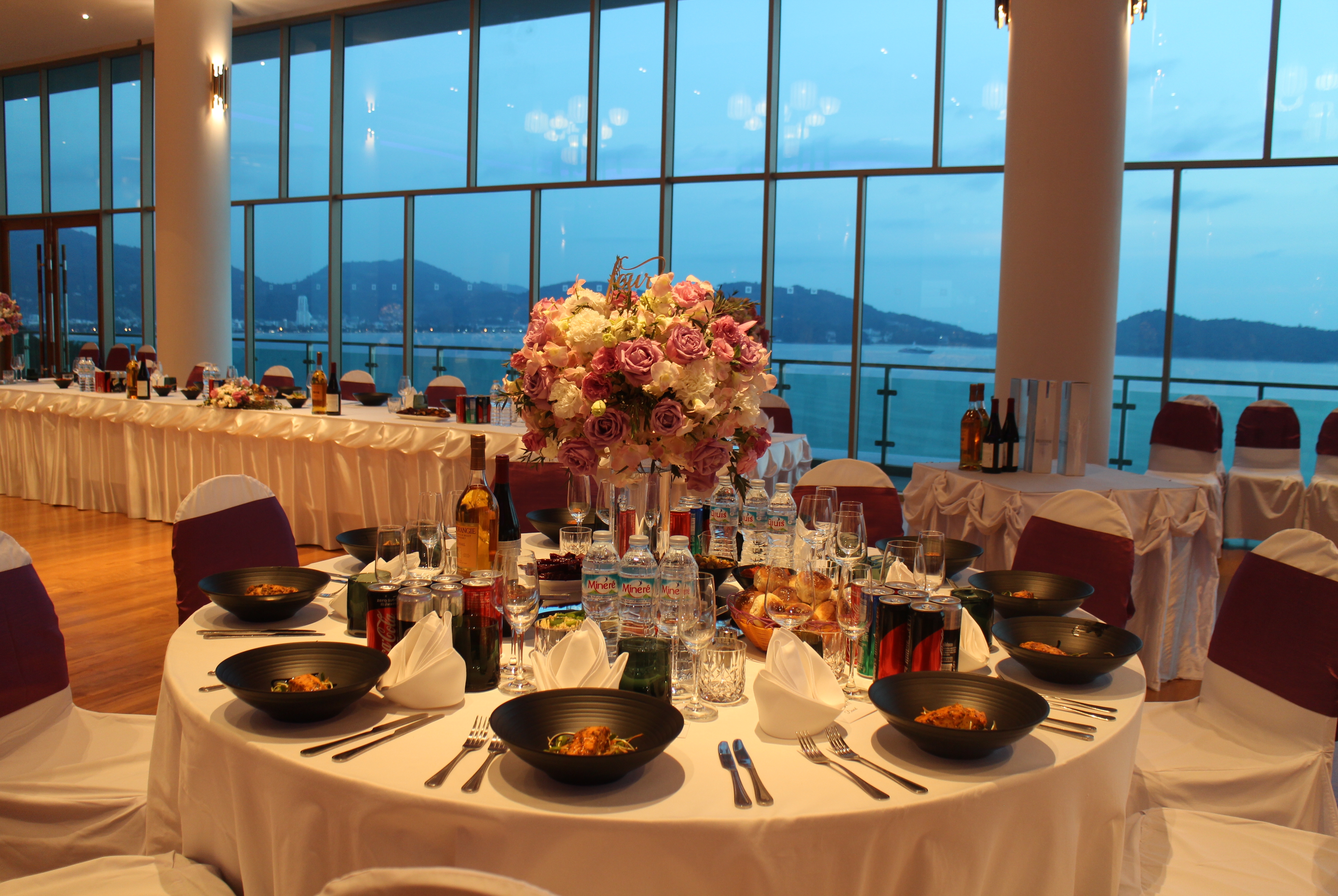 Wyndham Grand Phuket Kalim Bay ballroom wedding in Phuket, Other than US/Canada