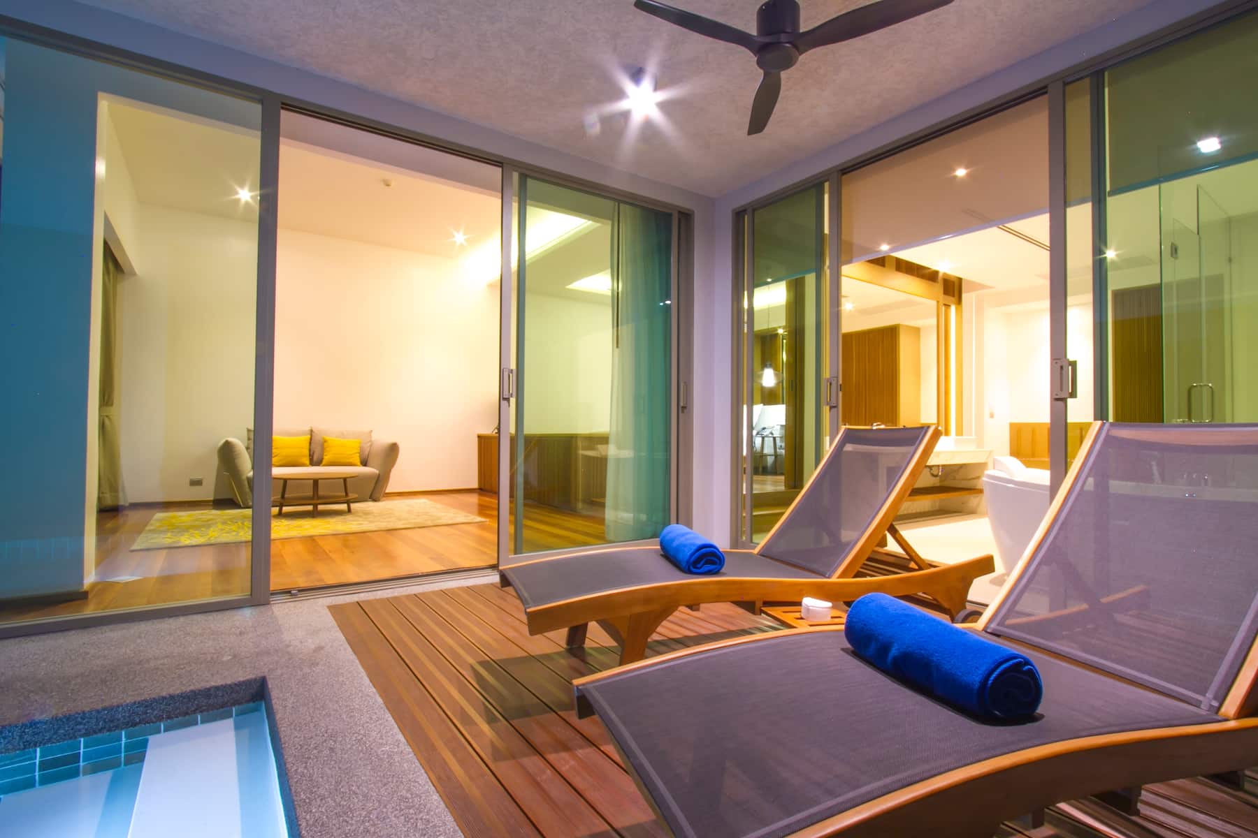 Guest room at the Wyndham Grand Phuket Kalim Bay in Phuket, Other than US/Canada