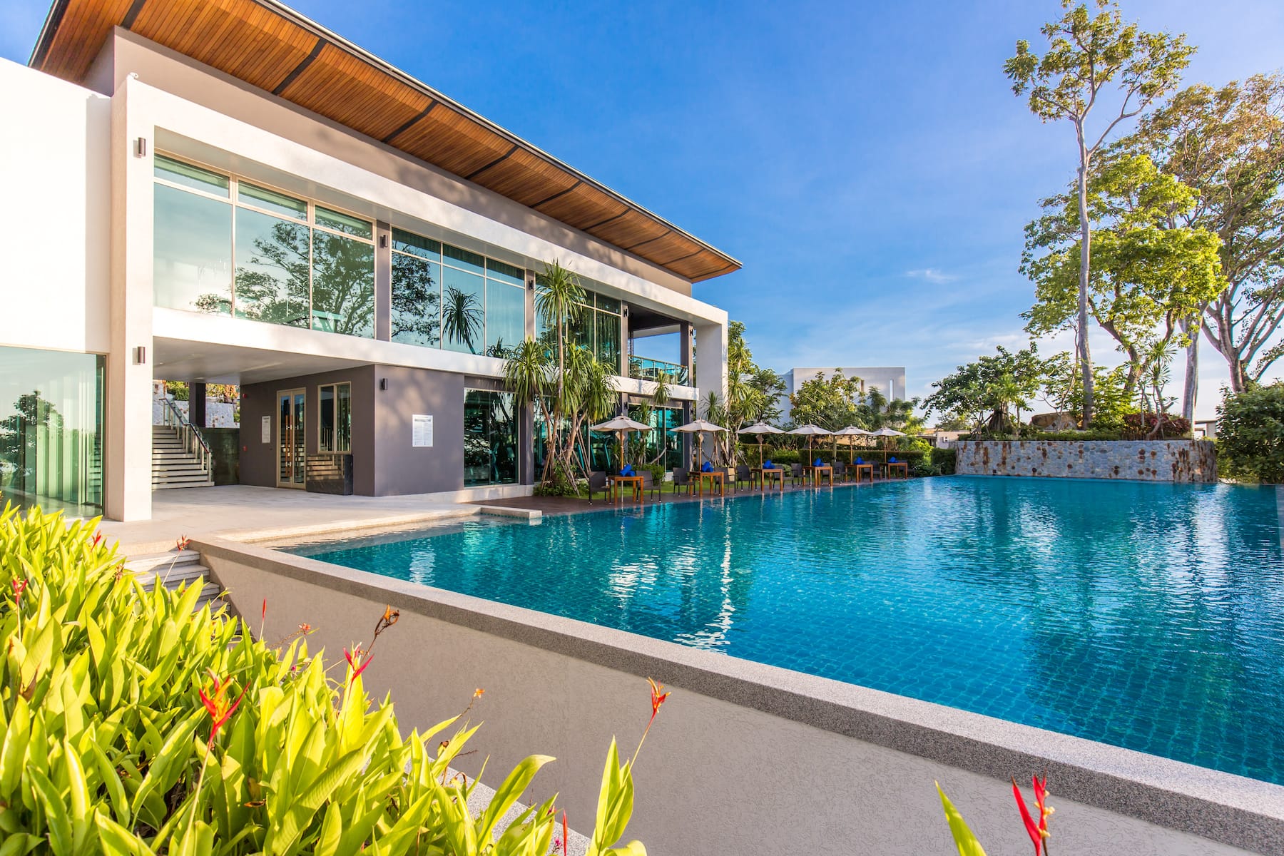 Pool at the Wyndham Grand Phuket Kalim Bay in Phuket, Other than US/Canada