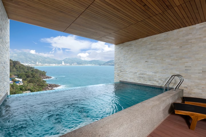 Guest room at the Wyndham Grand Phuket Kalim Bay in Phuket, Other than US/Canada