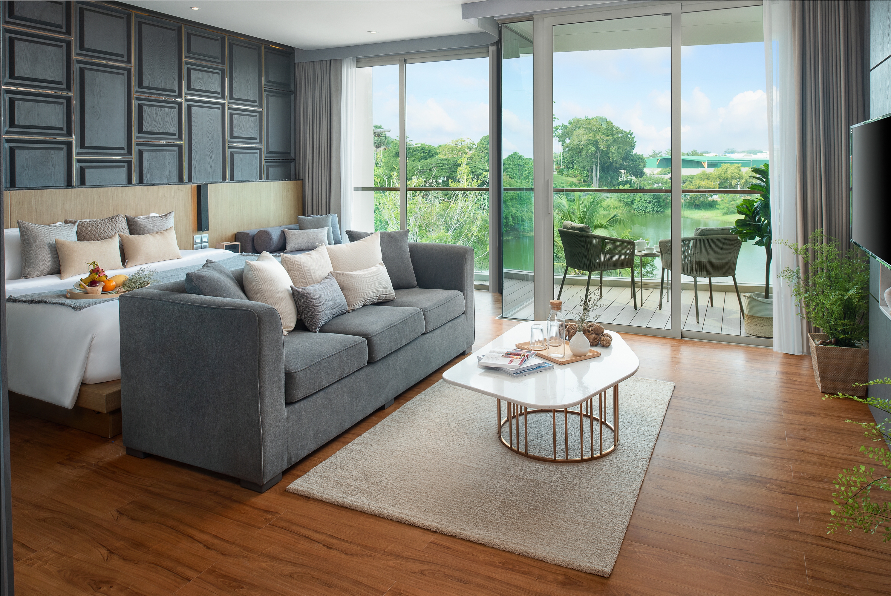 Guest room at the Wyndham Grand Nai Harn Beach Phuket in Phuket, Other than US/Canada