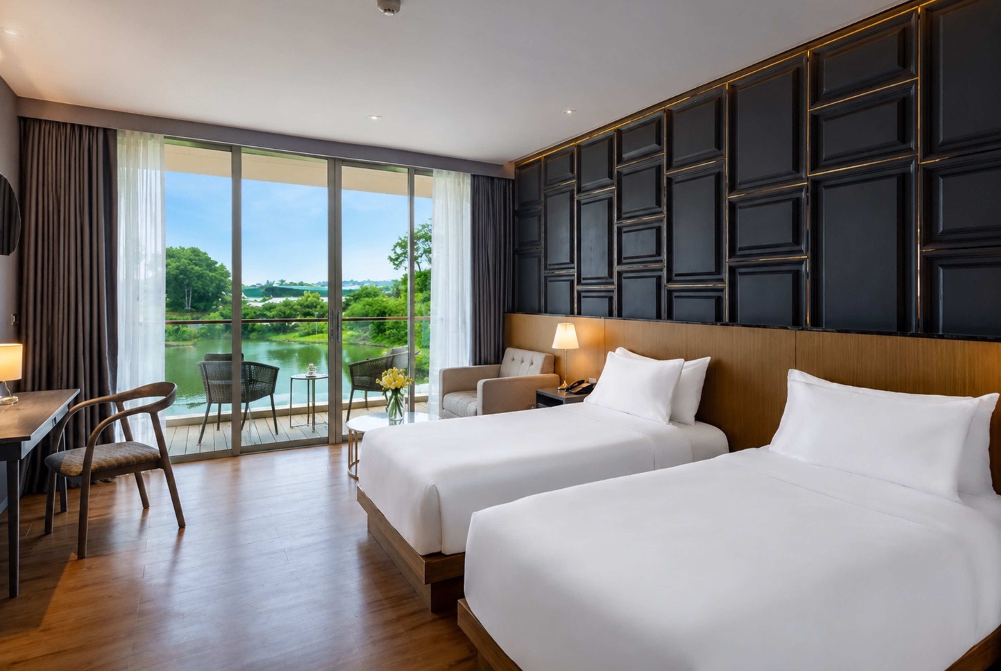 Guest room at the Wyndham Grand Nai Harn Beach Phuket in Phuket, Other than US/Canada