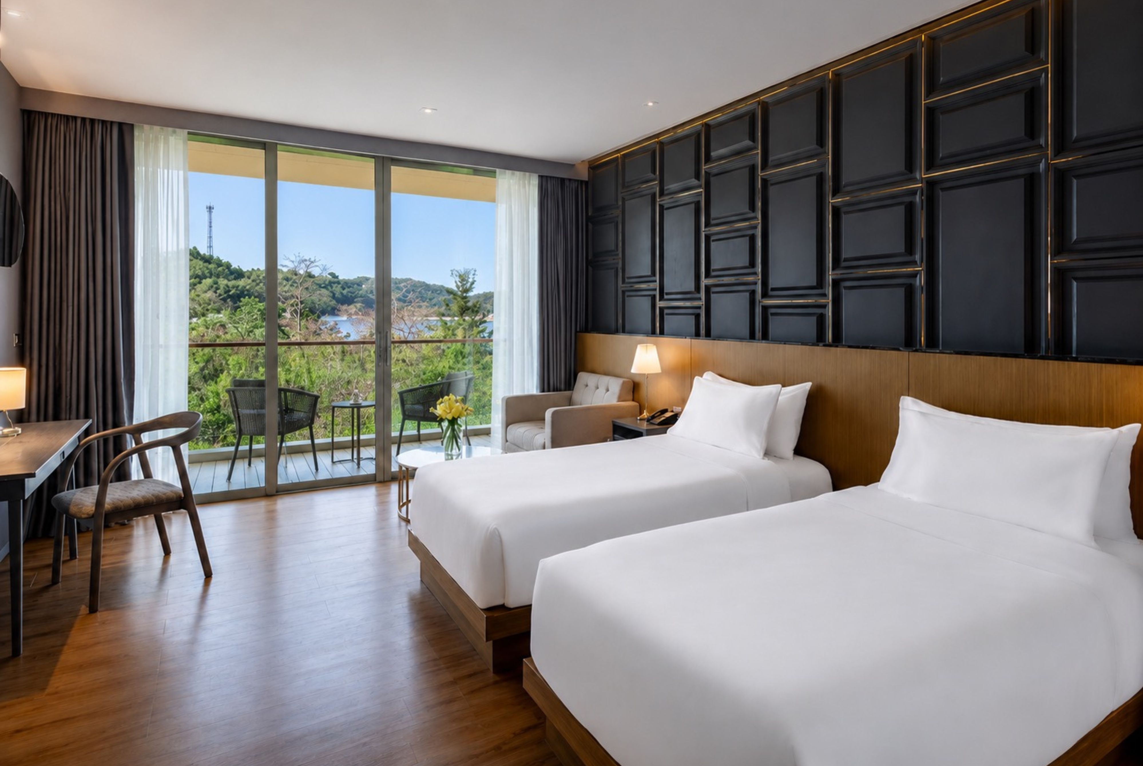 Guest room at the Wyndham Grand Nai Harn Beach Phuket in Phuket, Other than US/Canada