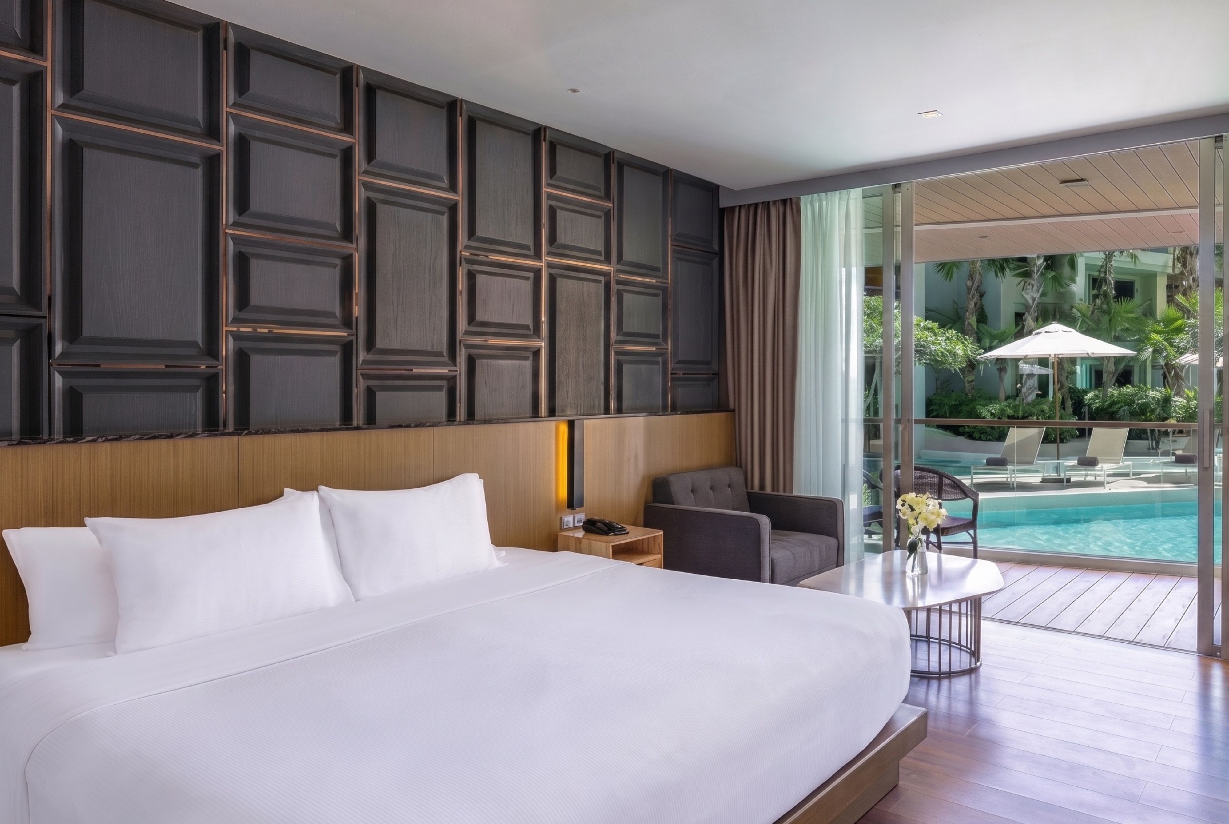 Guest room at the Wyndham Grand Nai Harn Beach Phuket in Phuket, Other than US/Canada