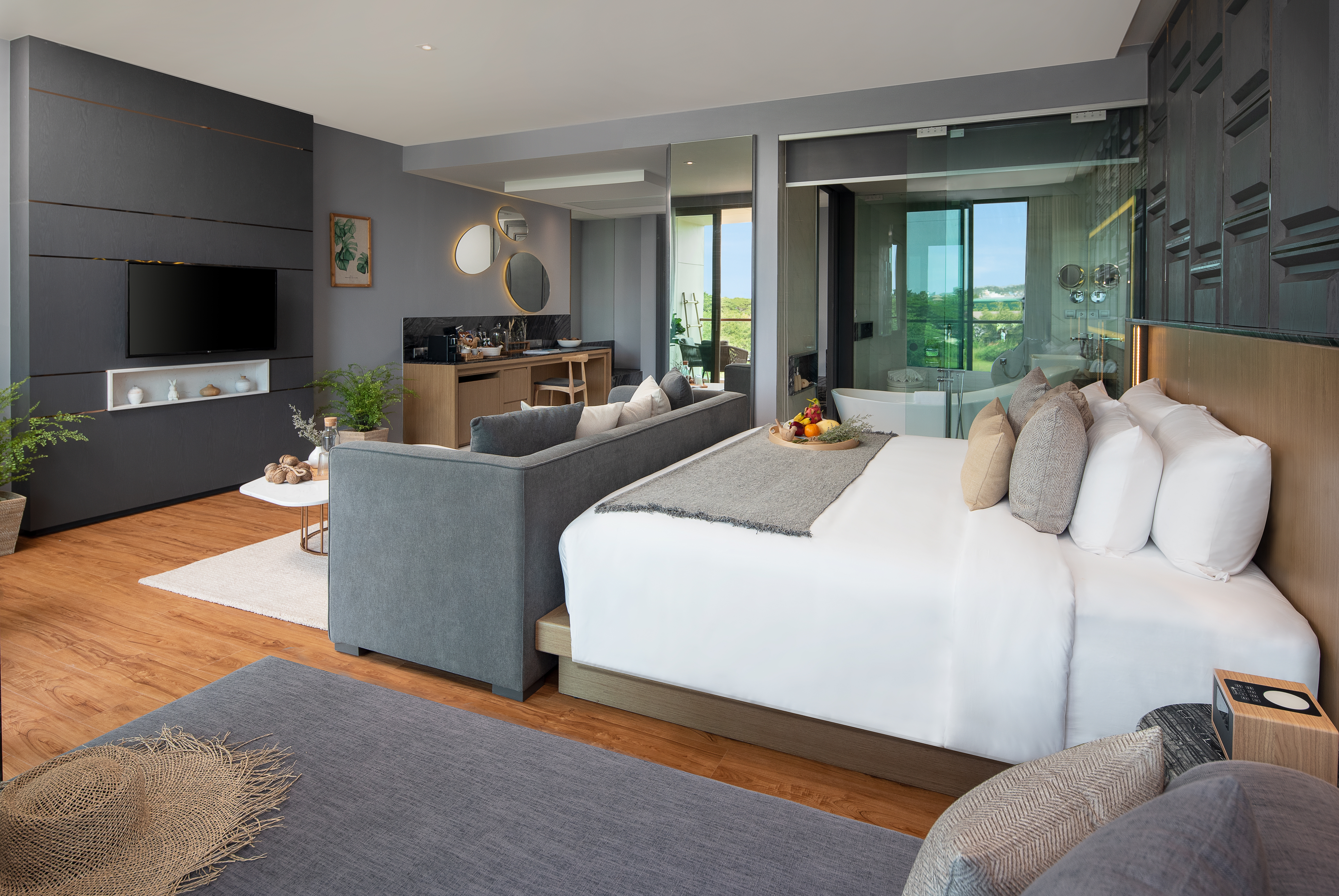 Guest room at the Wyndham Grand Nai Harn Beach Phuket in Phuket, Other than US/Canada