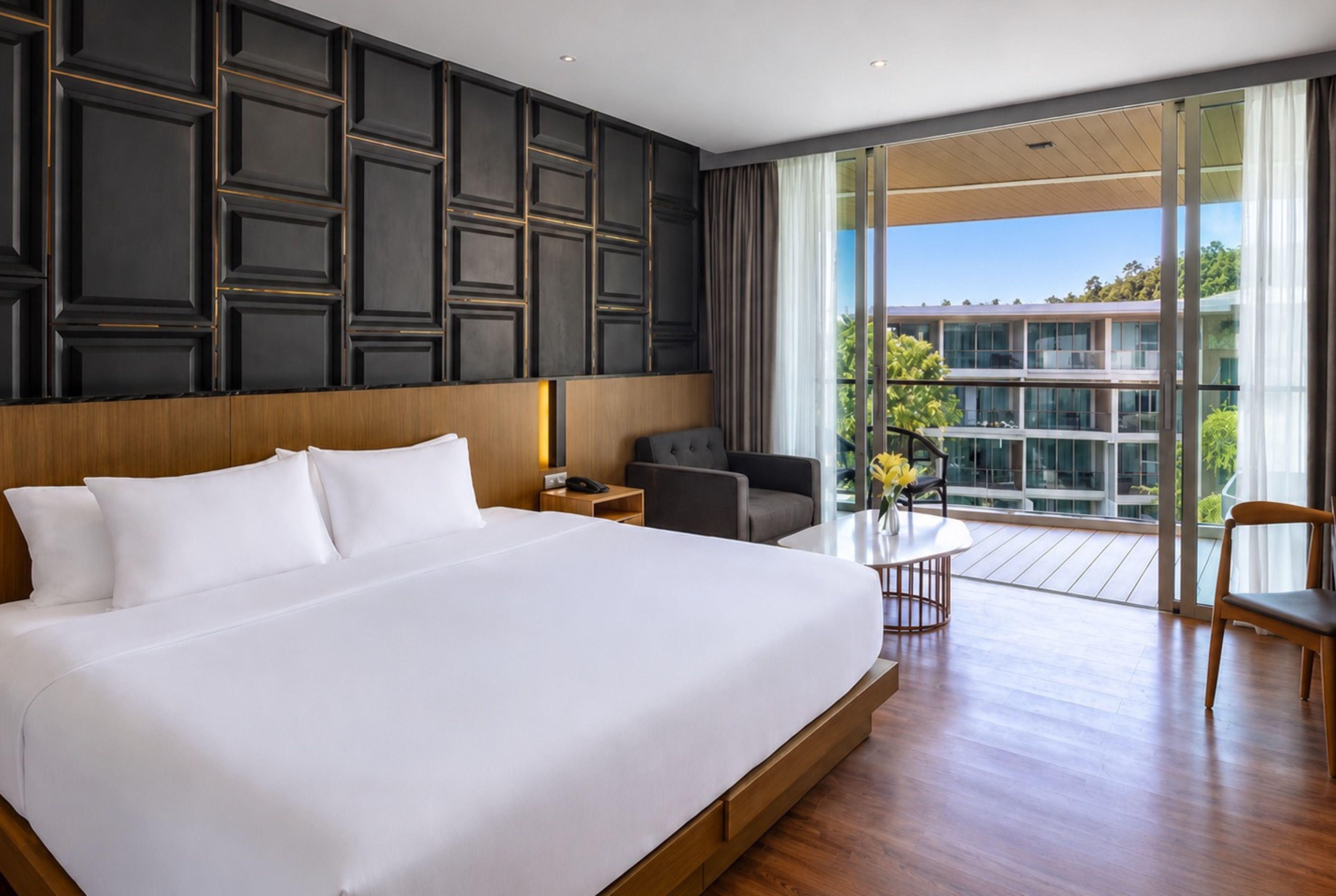 Guest room at the Wyndham Grand Nai Harn Beach Phuket in Phuket, Other than US/Canada